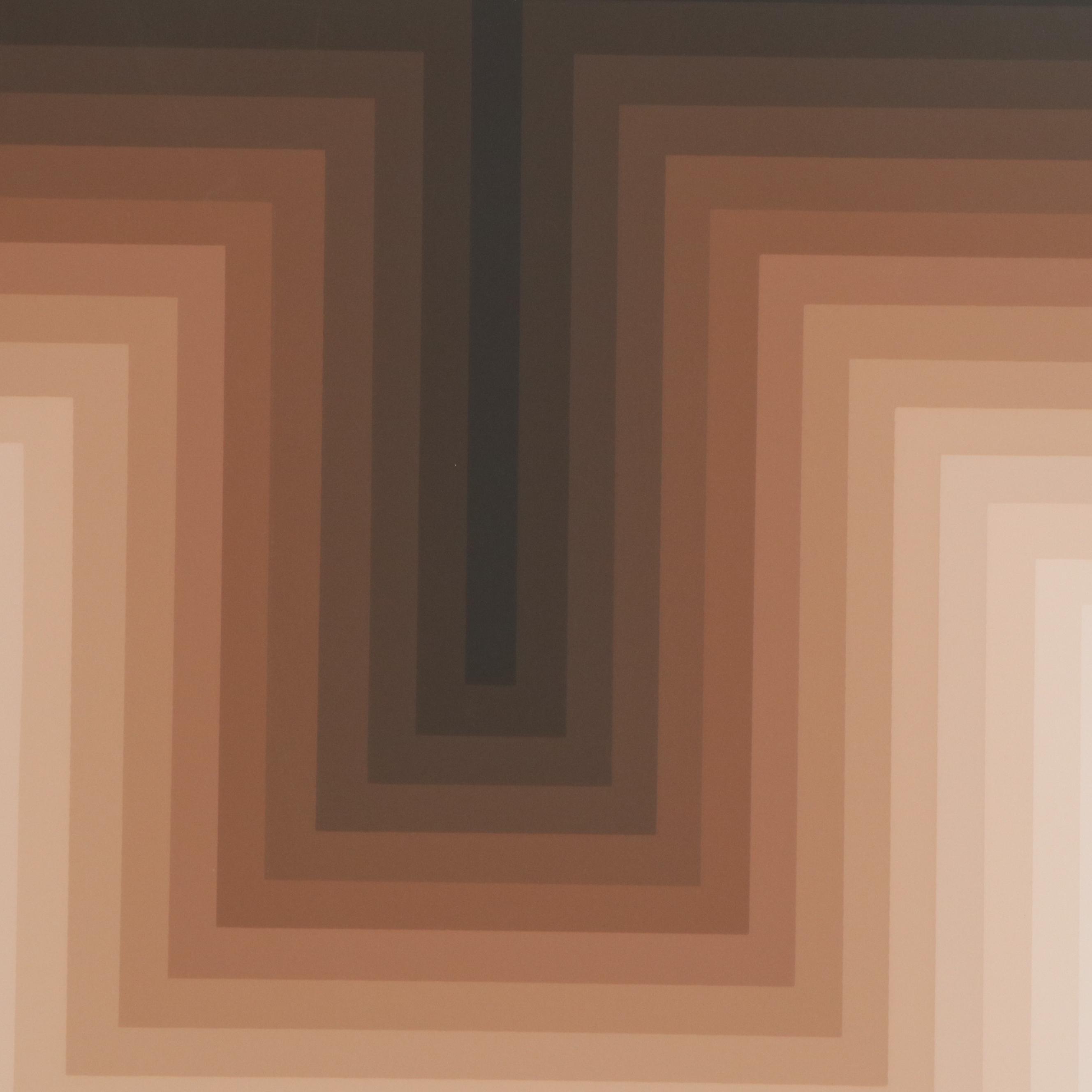 Jurgen Peters Serigraph Print "Infinitive", 1981