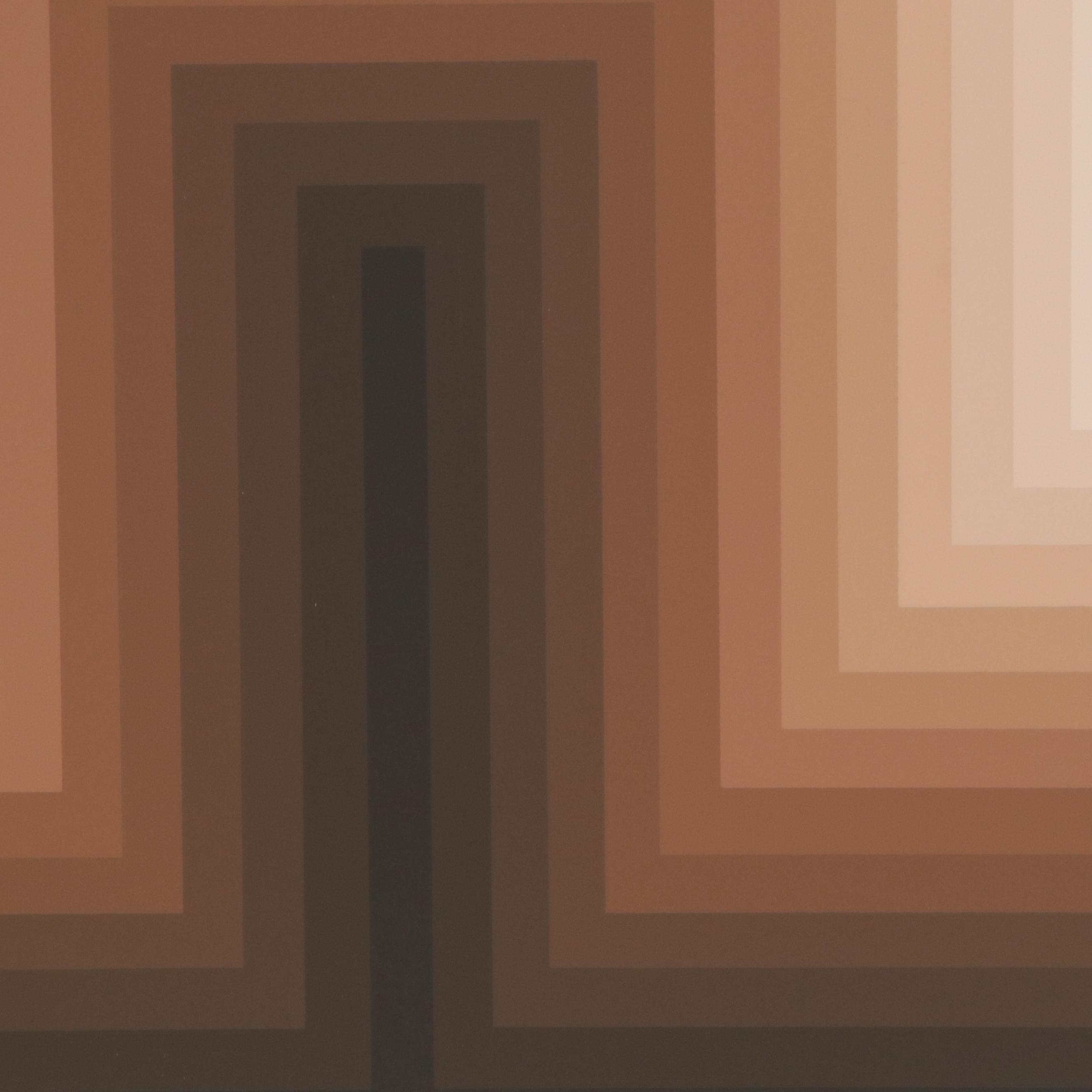 Jurgen Peters Serigraph Print "Infinitive", 1981