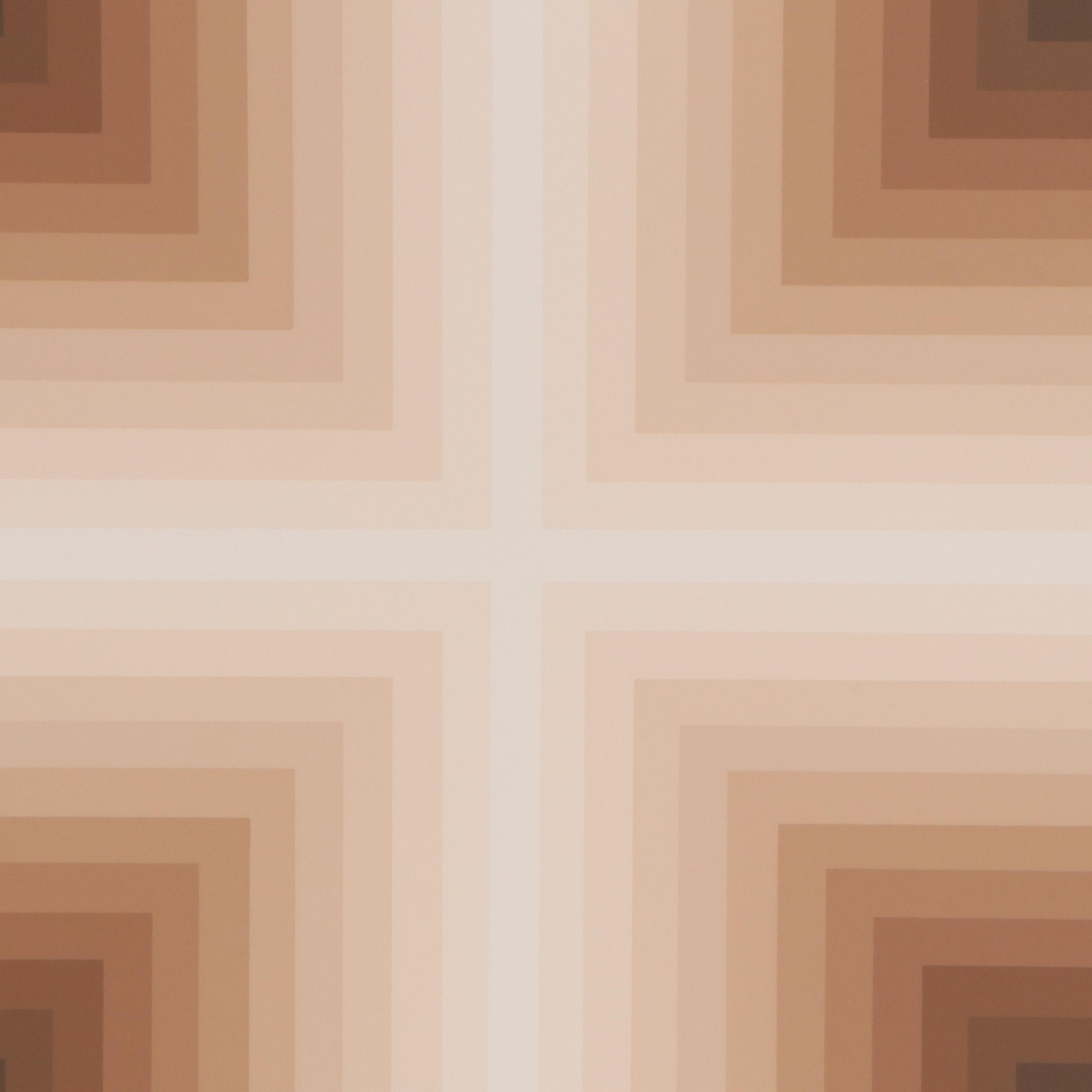 Jurgen Peters Serigraph Print "Infinitive", 1981