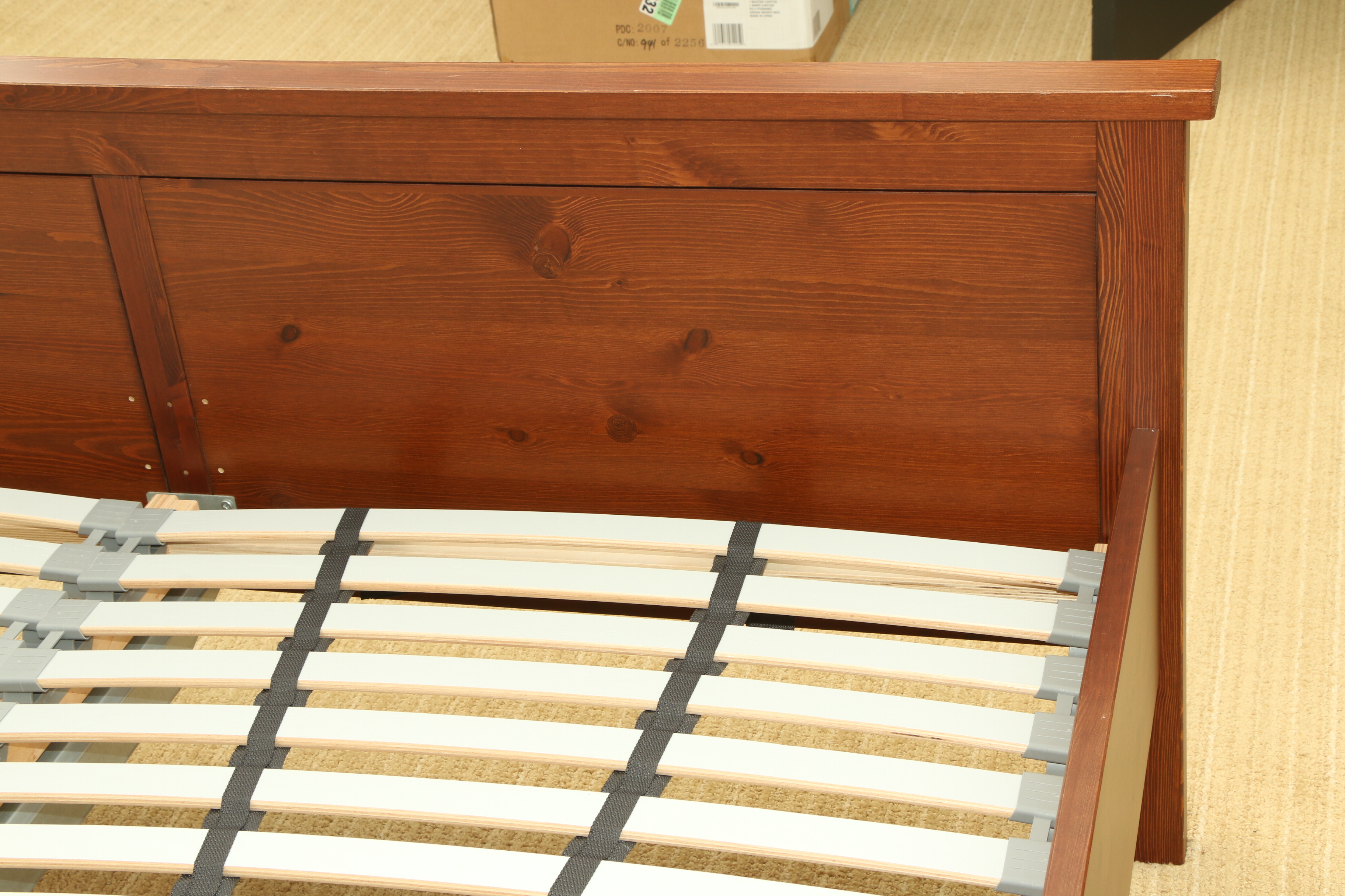 IKEA "Hemnes" Queen Size Pine Bed Frame and Dresser