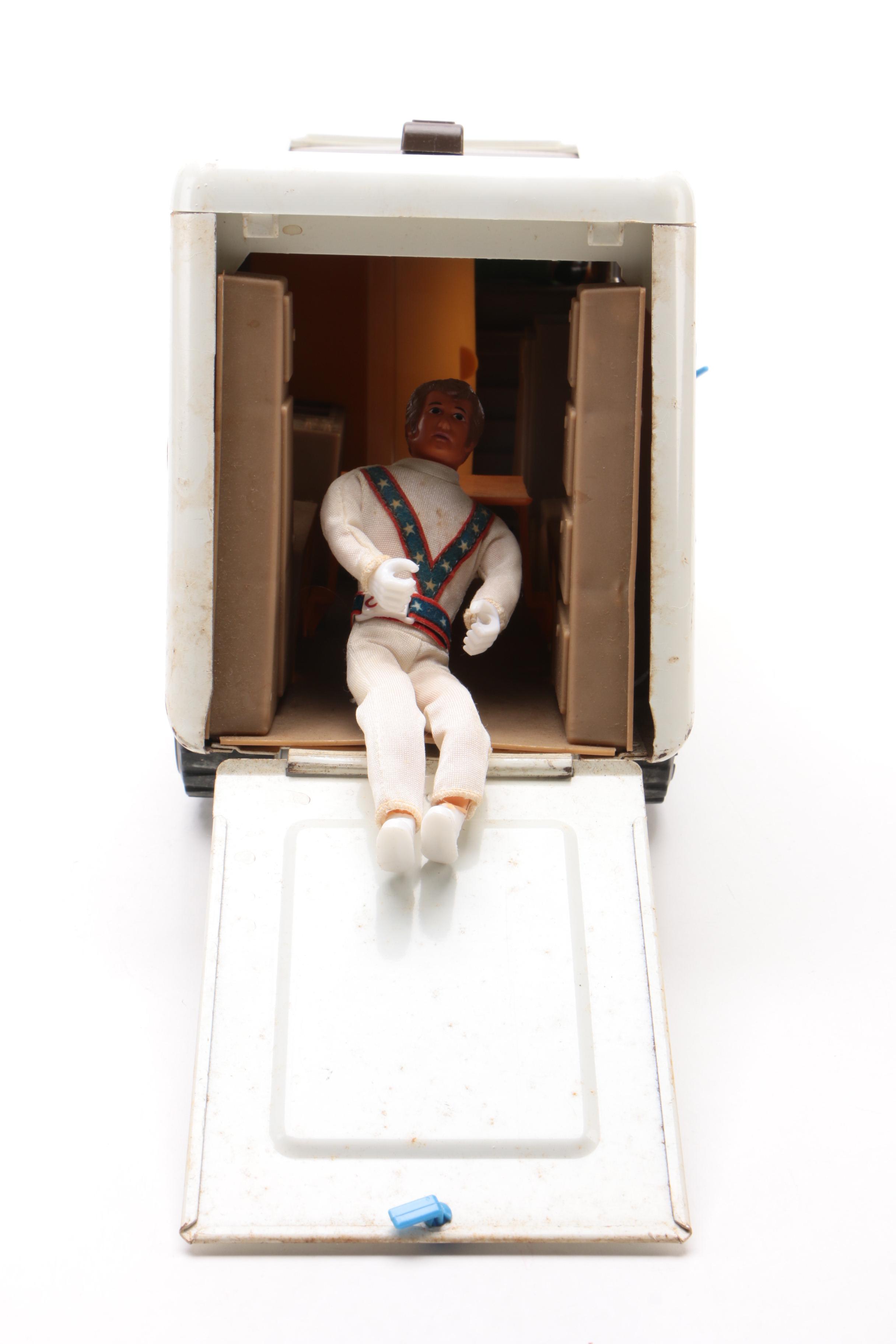 Tonka "Fifth Wheeler" Truck with RV Camping Trailer, circa 1970