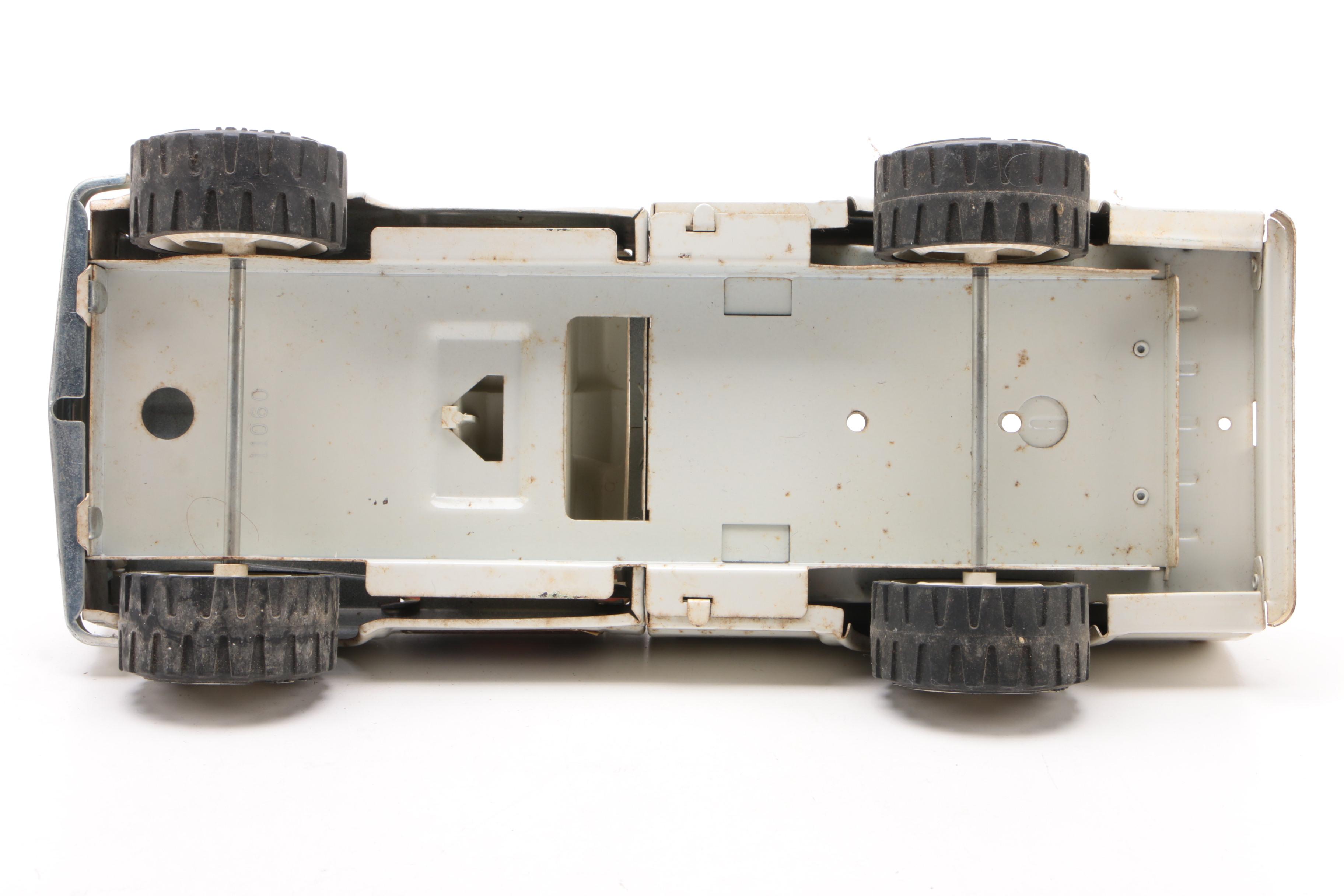 Tonka "Fifth Wheeler" Truck with RV Camping Trailer, circa 1970