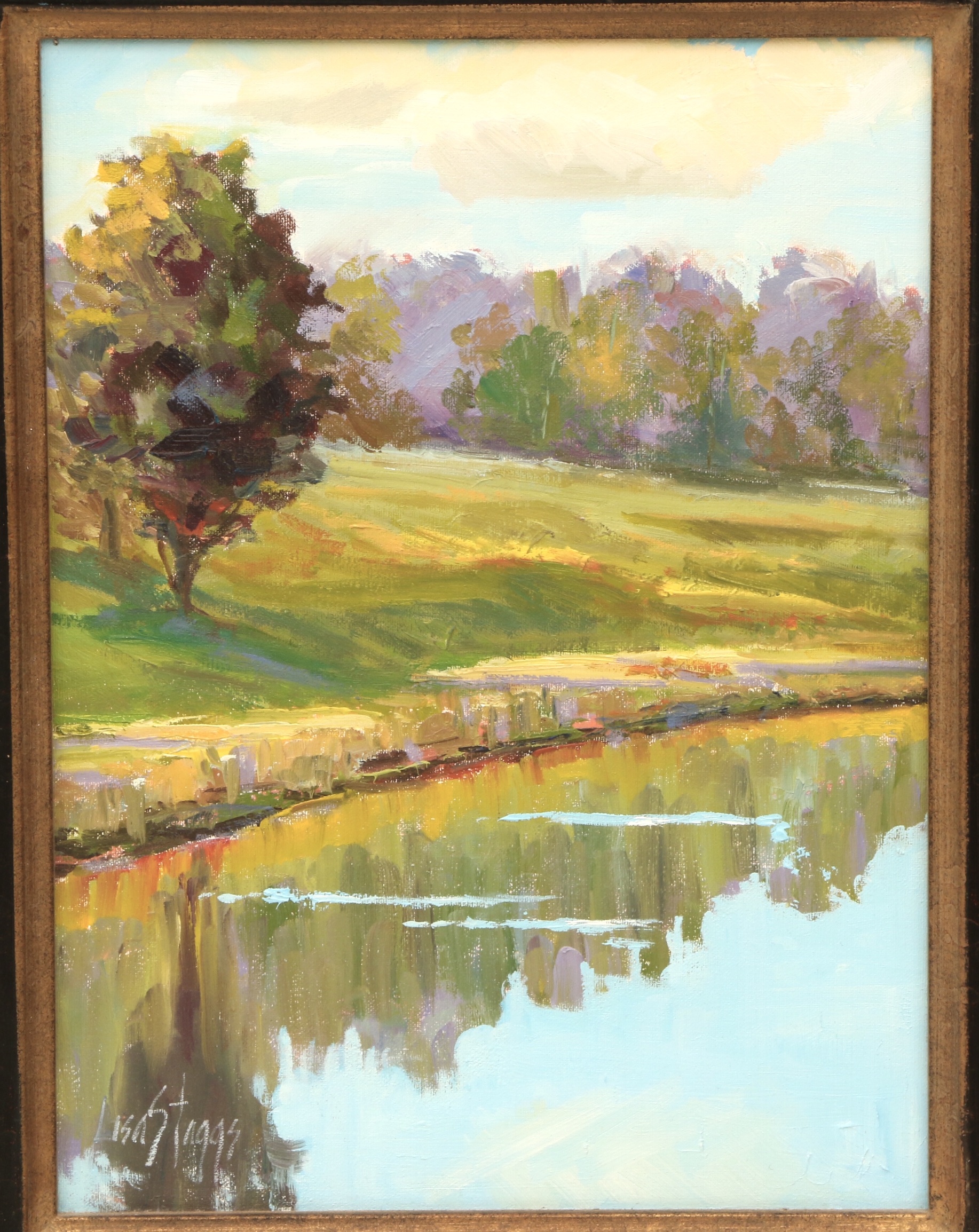 Lisa Staggs Acrylic Landscape Painting