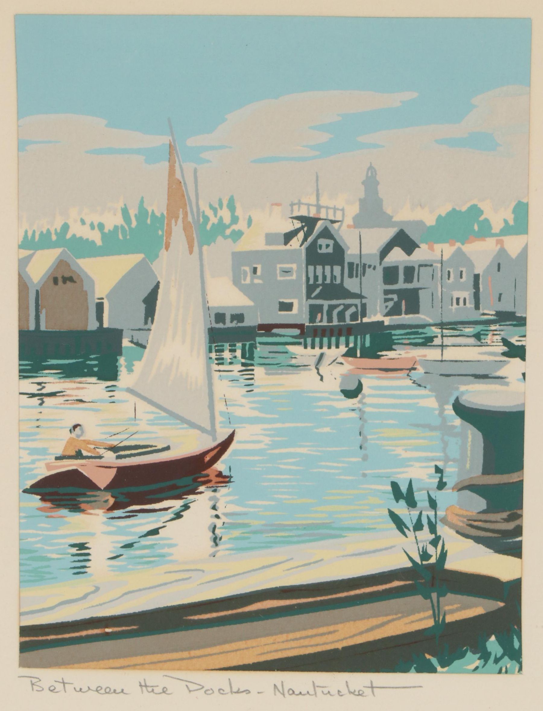 Roy Clifford Smith Serigraphs of Nantucket