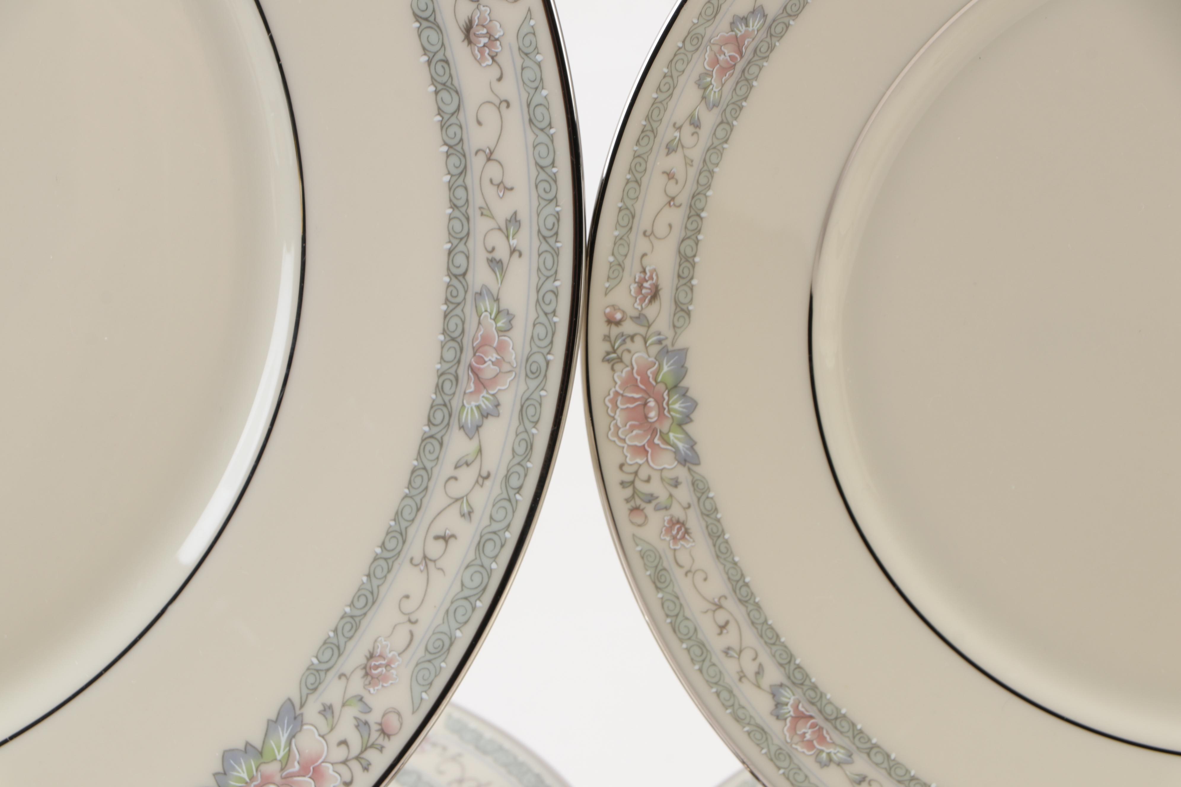 Lenox "Charleston" Bone China Dinnerware and Vases, Late 20th Century