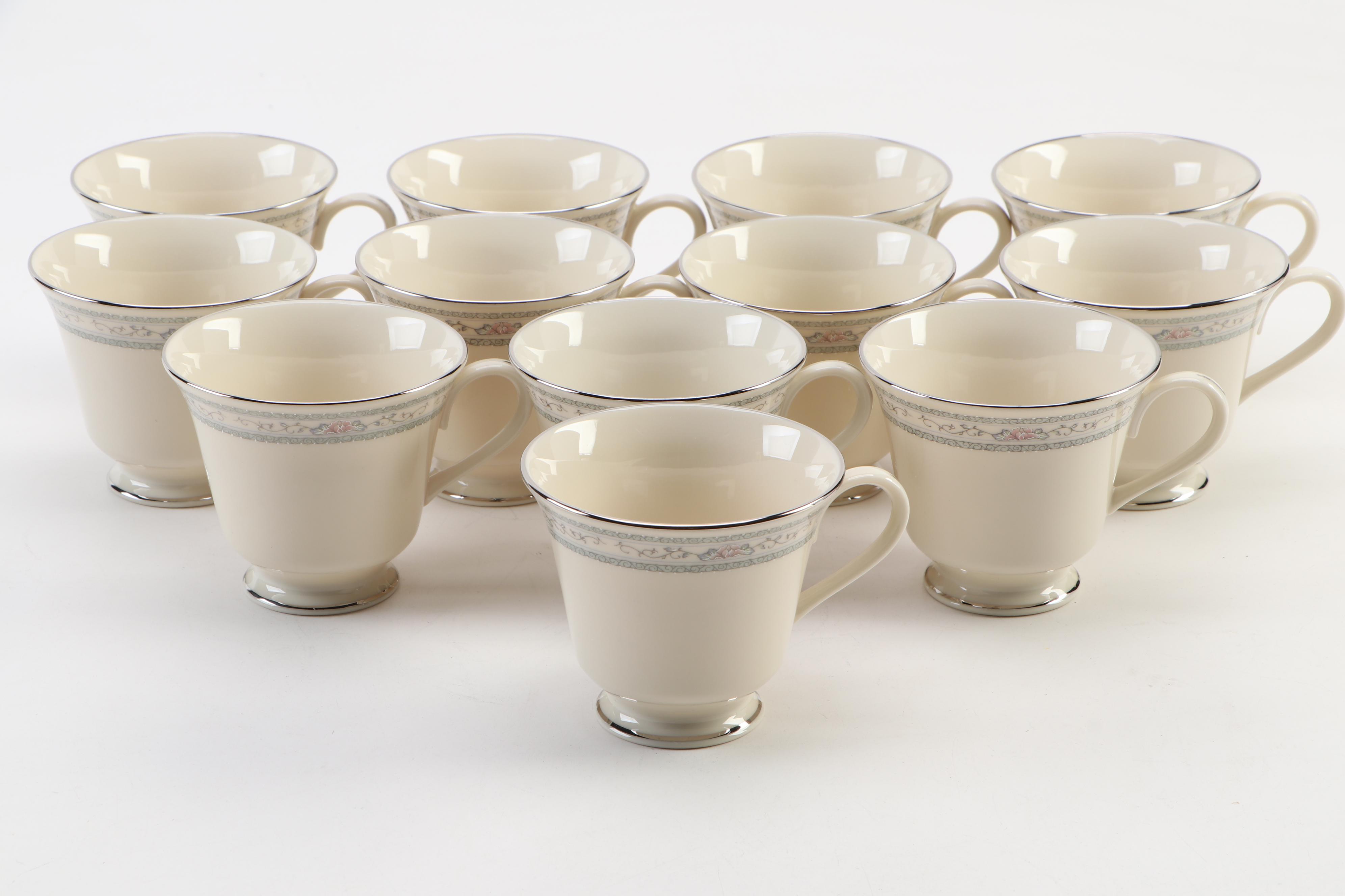 Lenox "Charleston" Bone China Dinnerware and Vases, Late 20th Century