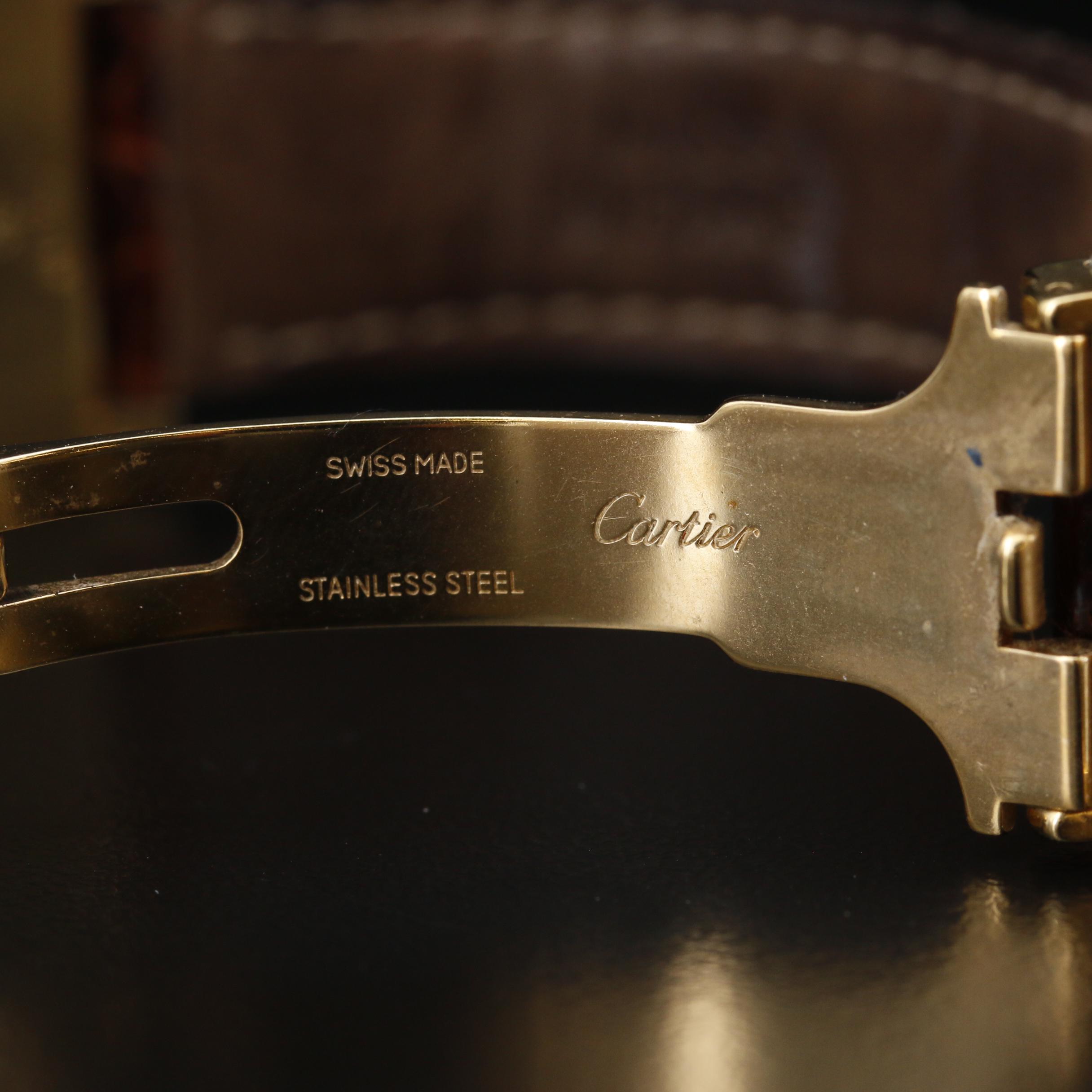 Cartier Must de Cartier Tank Vermeil Quartz Watch