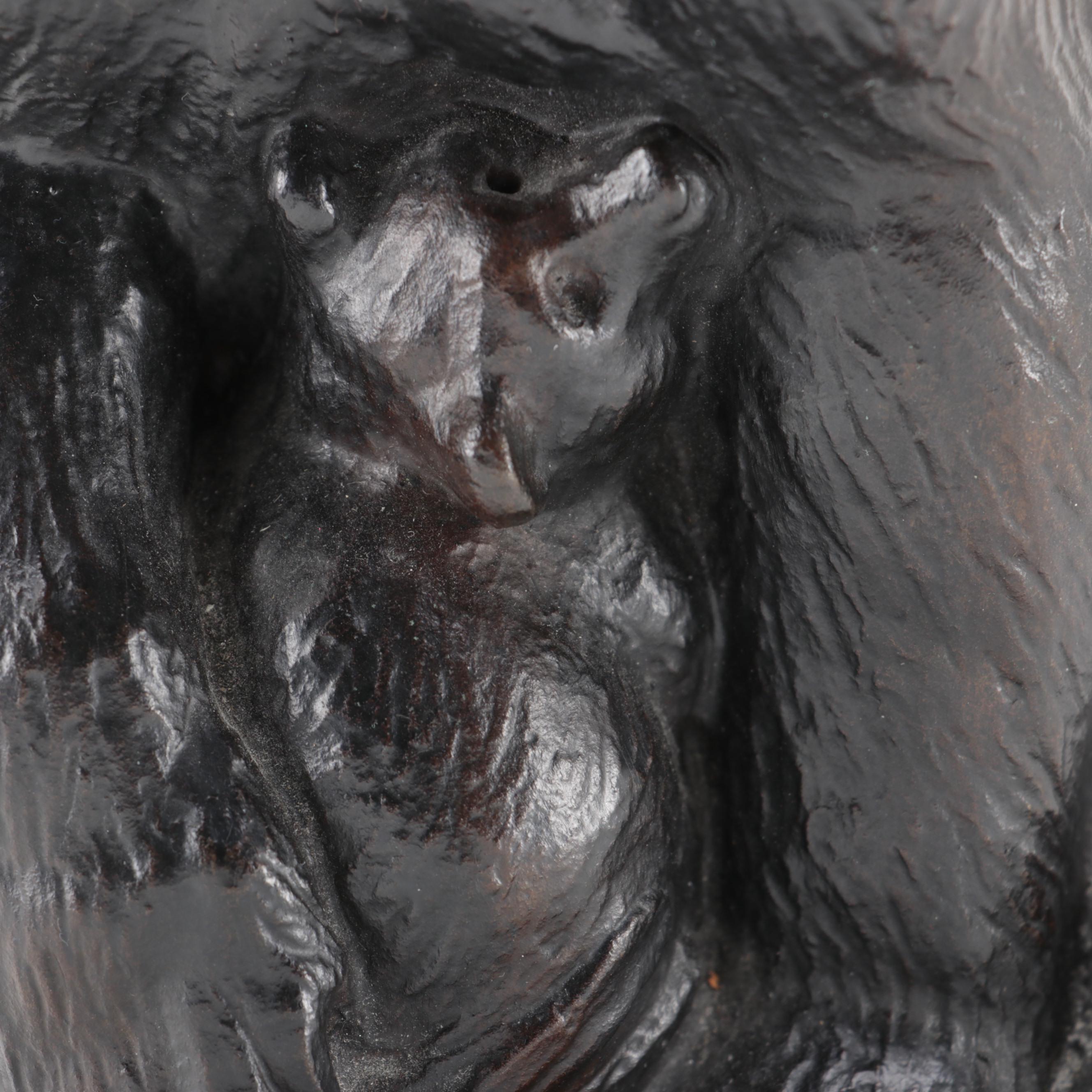 Joseph Boulton Bronze Sculpture of Bear and Cubs