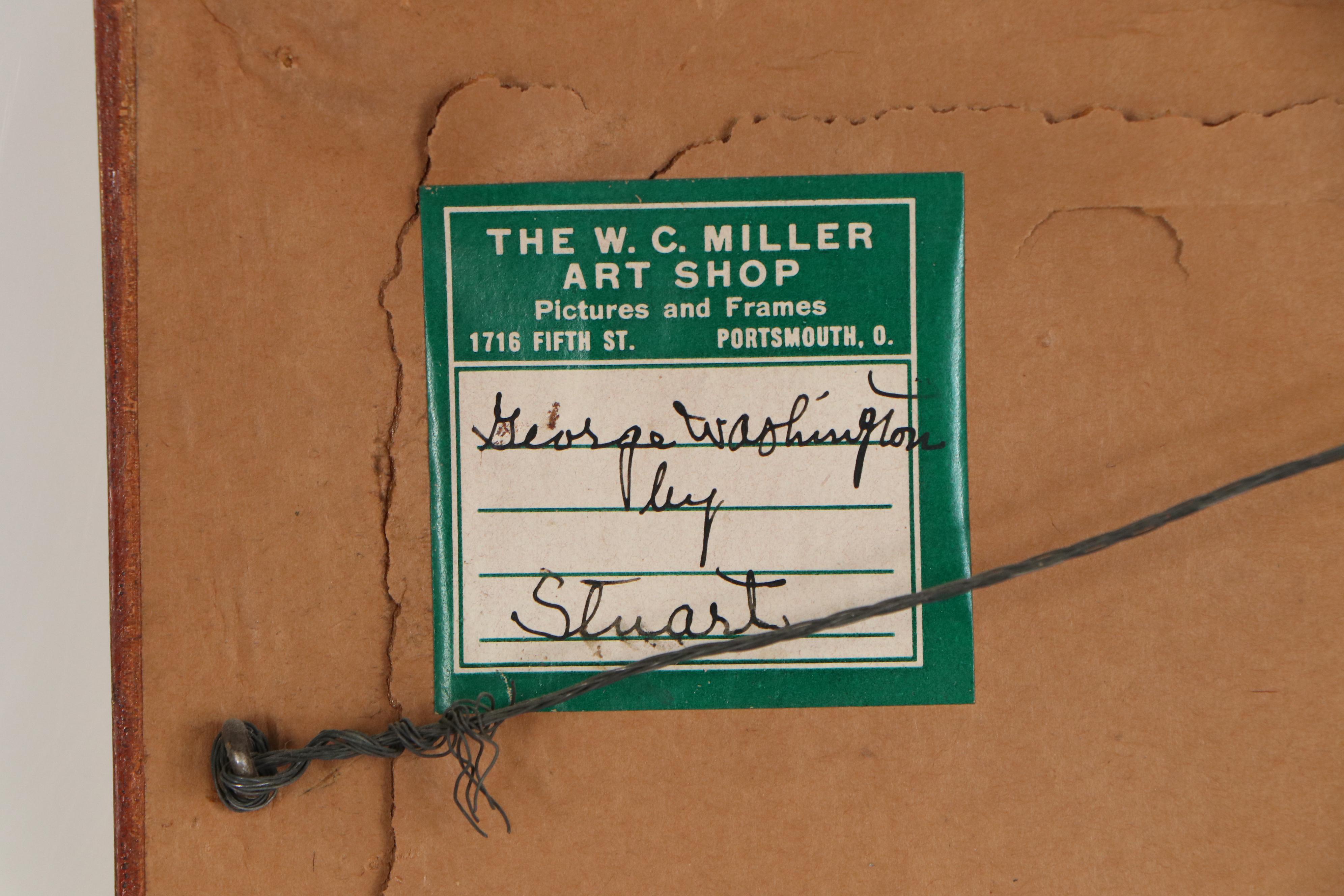 H.B. Hall & Sons Engravings of George & Martha Washington