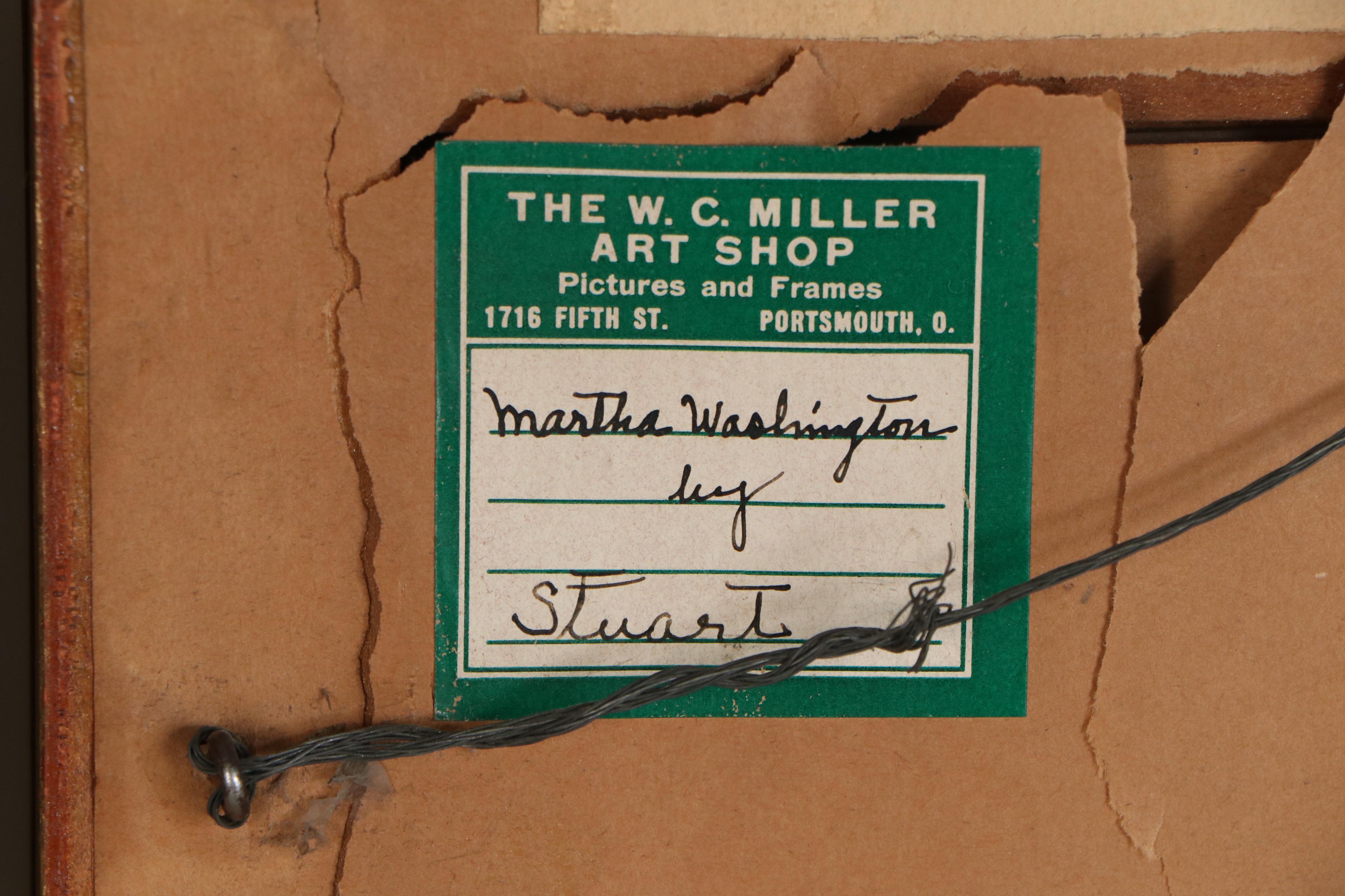 H.B. Hall & Sons Engravings of George & Martha Washington