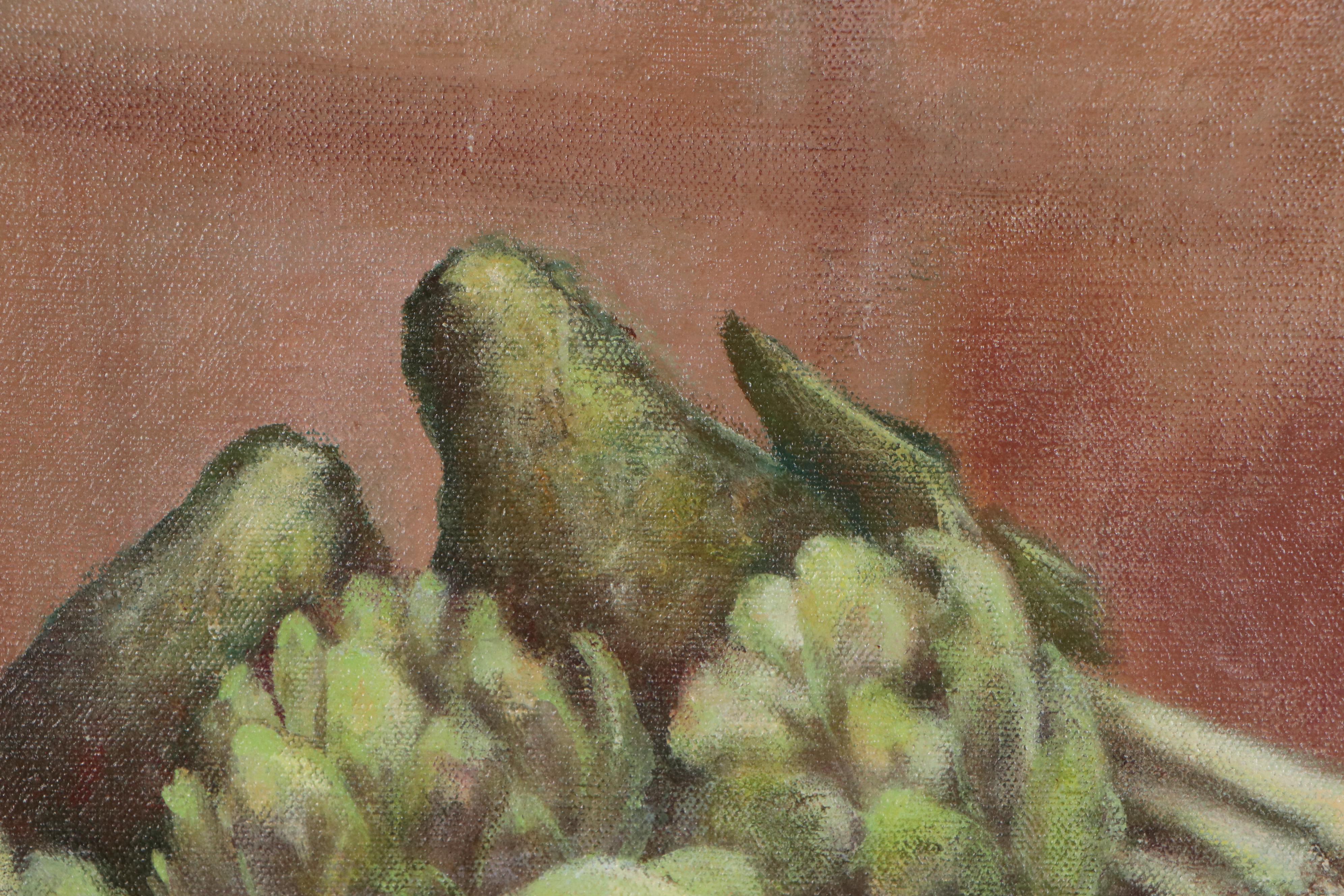 Mary H. Stoecker Still Life Oil Painting, 20th Century