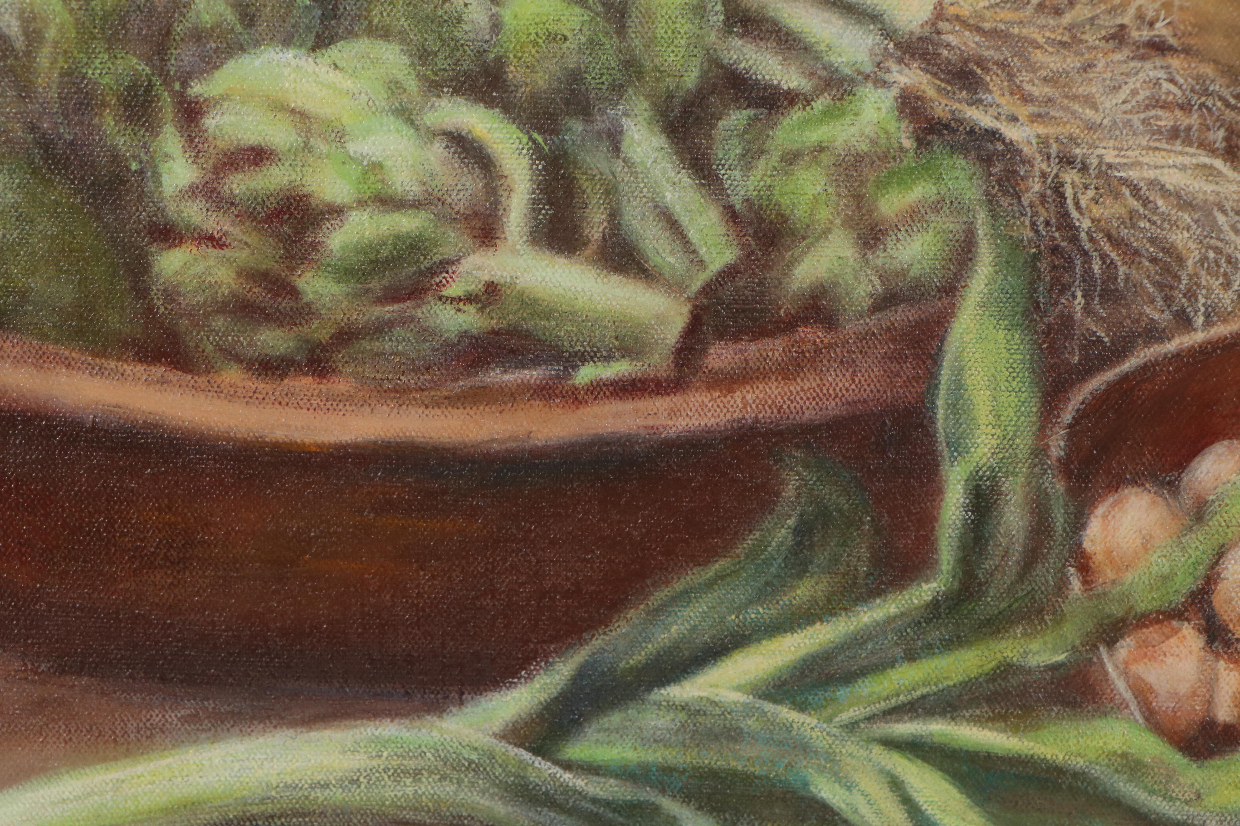 Mary H. Stoecker Still Life Oil Painting, 20th Century