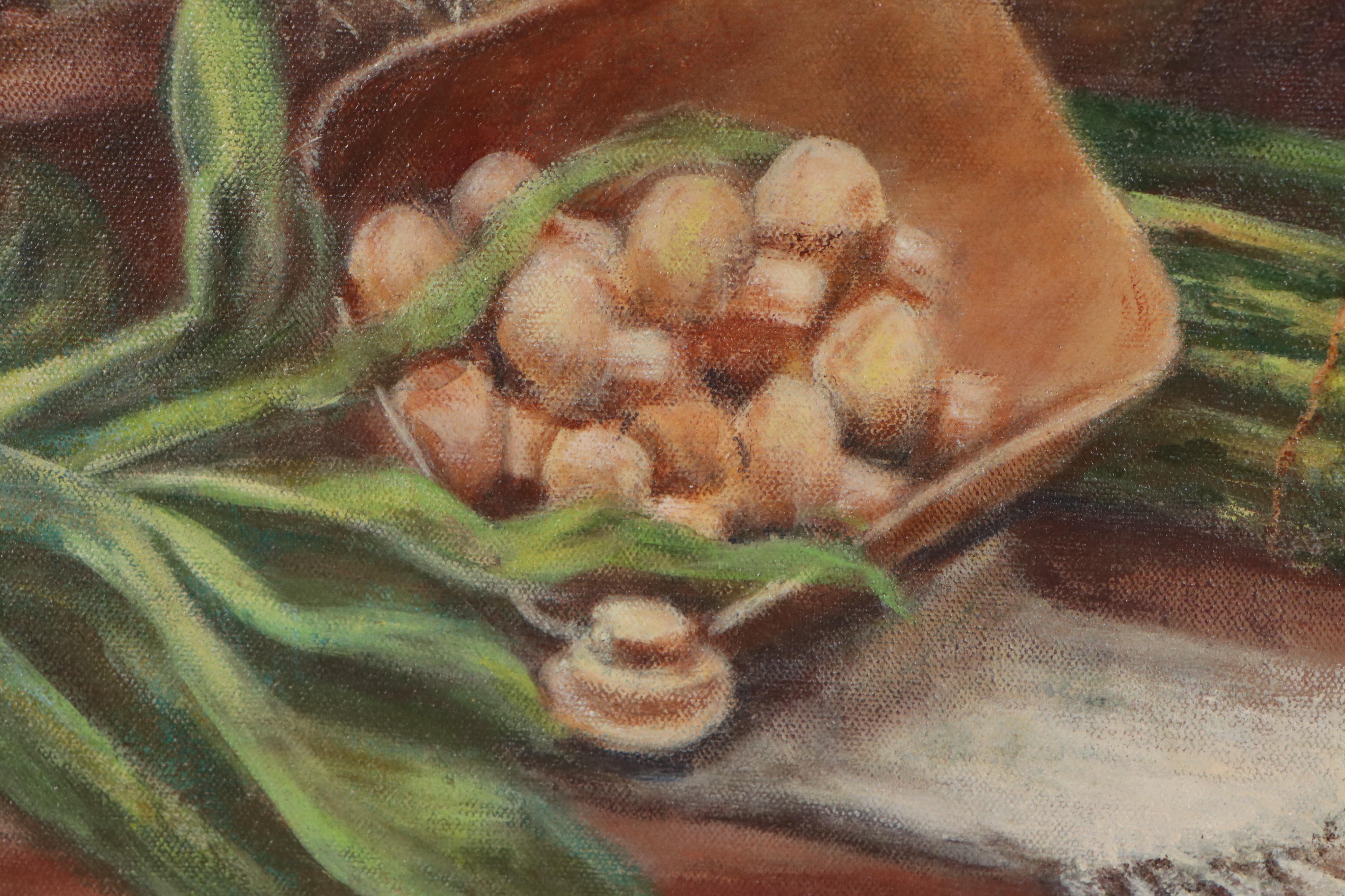 Mary H. Stoecker Still Life Oil Painting, 20th Century