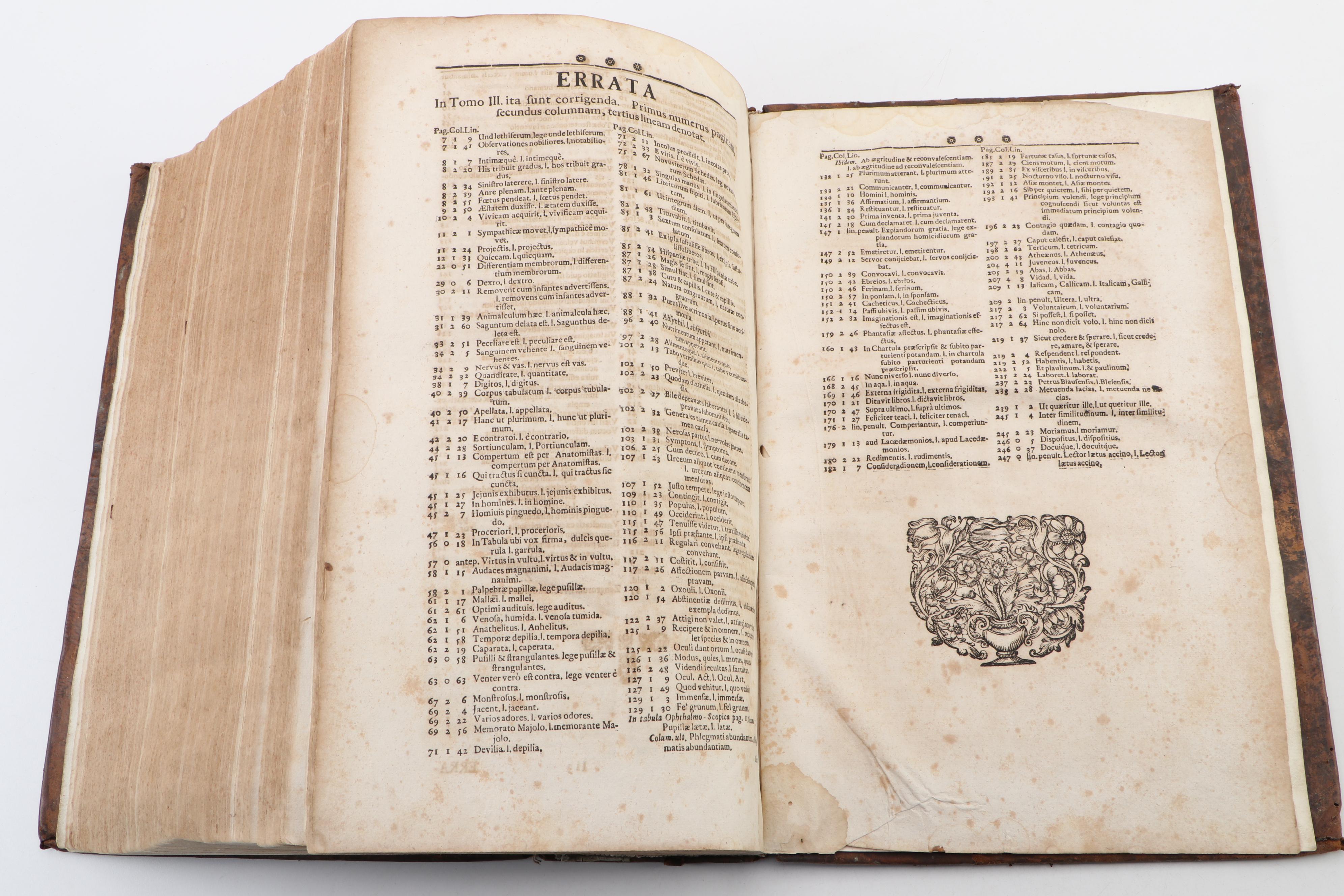 "Specula Physico-Mathematico-Historica" by Johannes Zahn, 1696