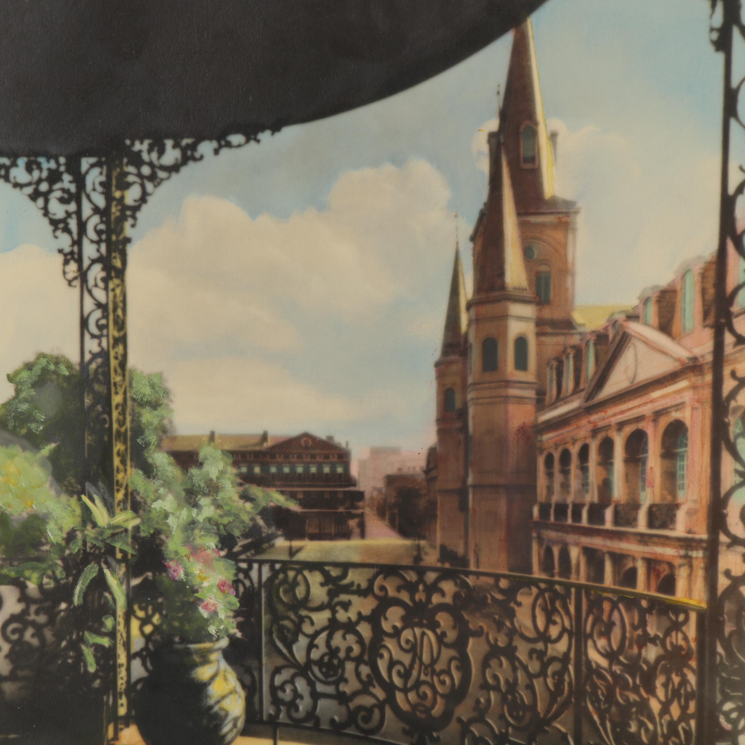 C. Bennette Moore Embellished Photographs "Shadows of Old New Orleans," 1938