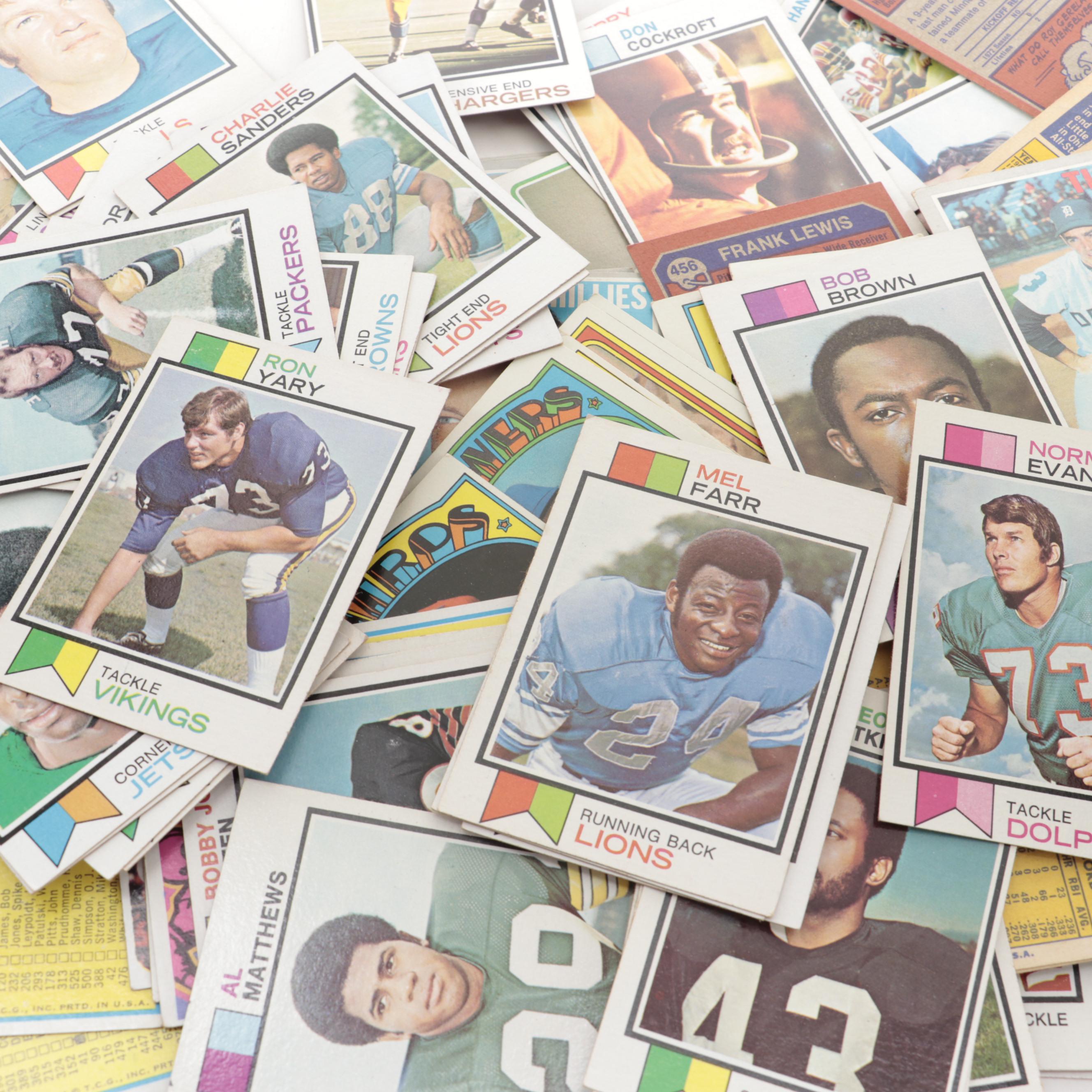 1966-1972 Topps and Fleer Baseball, Basketball, and Football Cards
