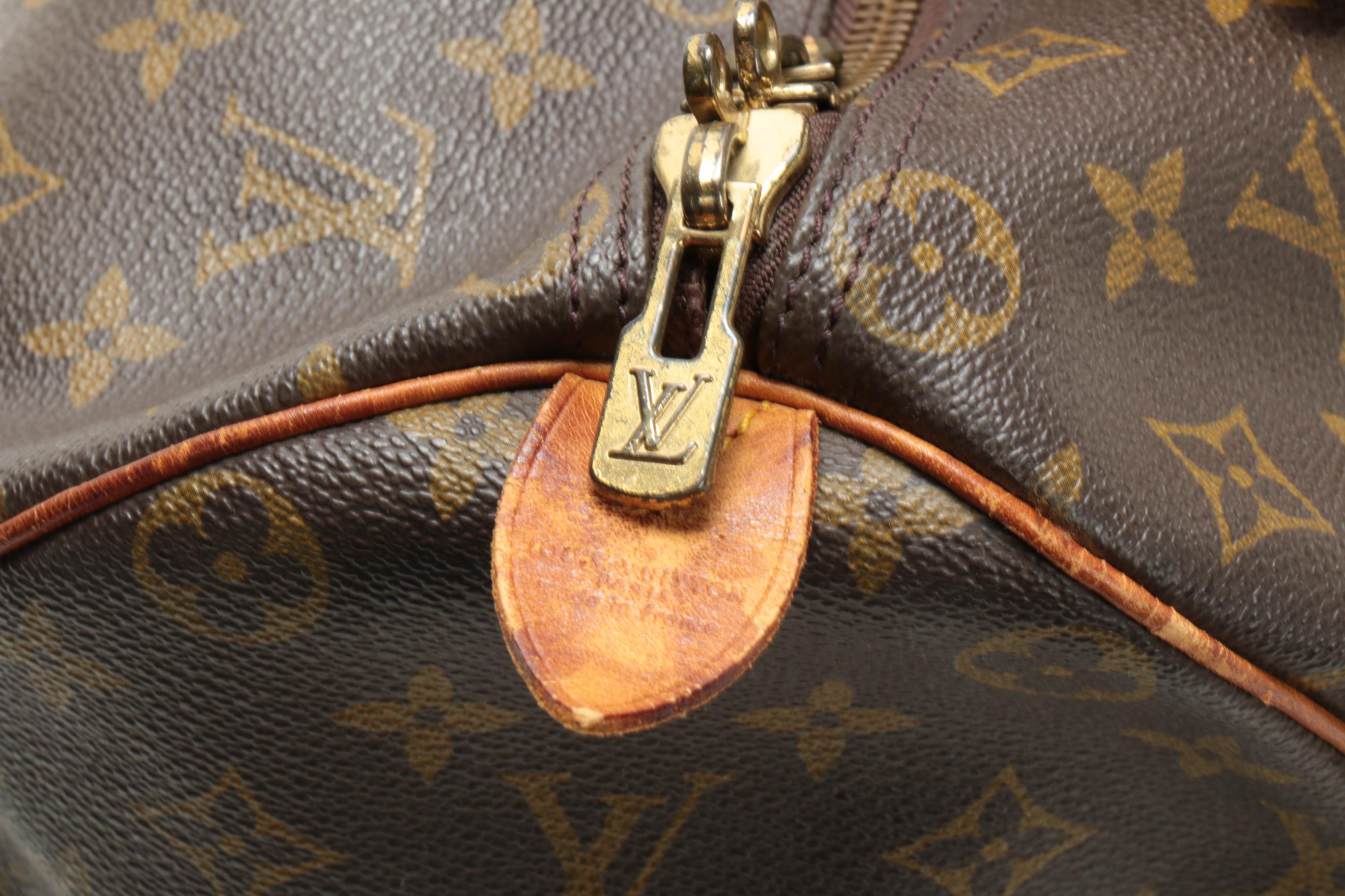Louis Vuitton Keepall 50 in Monogram Canvas and Vachetta Leather