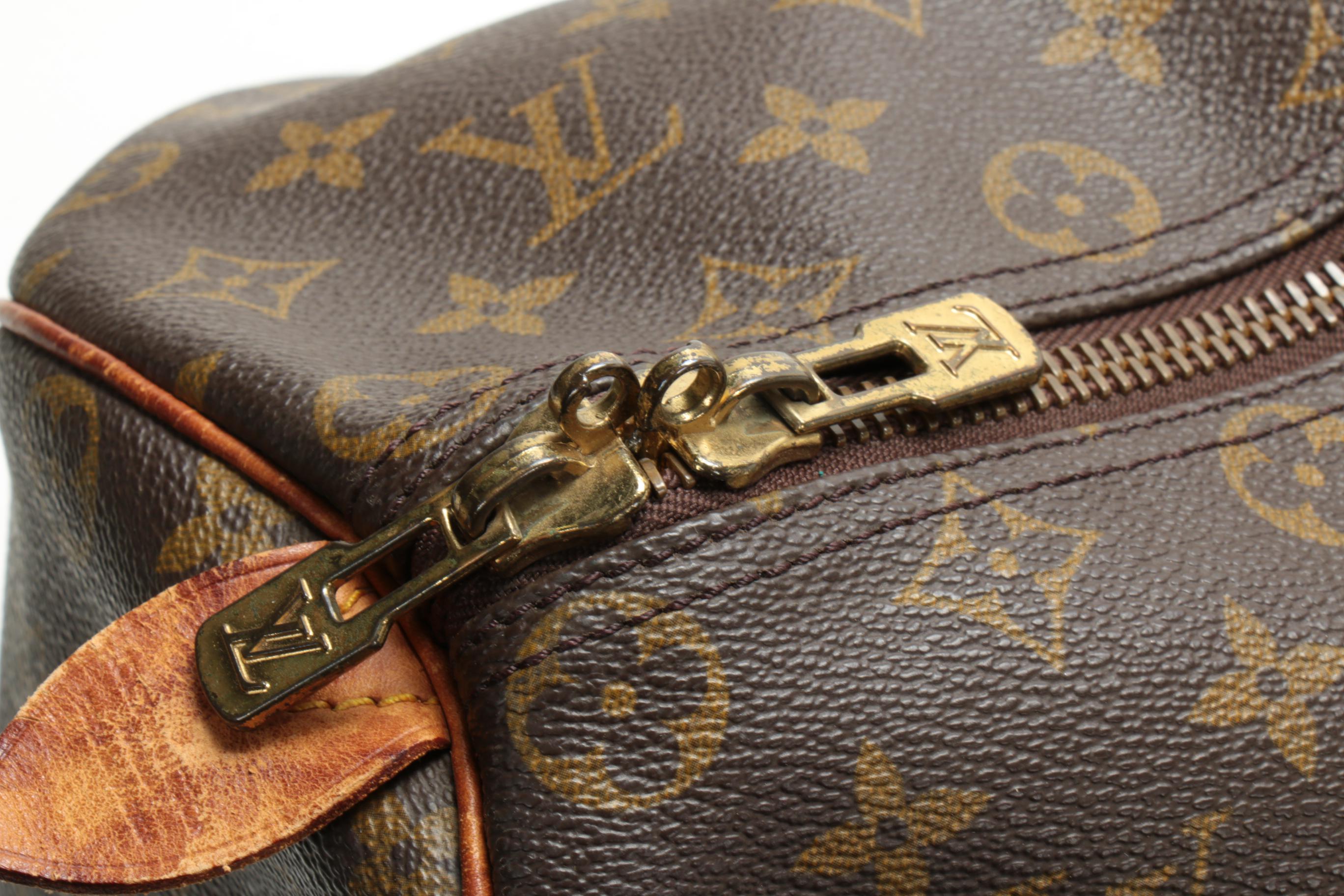 Louis Vuitton Keepall 50 in Monogram Canvas and Vachetta Leather