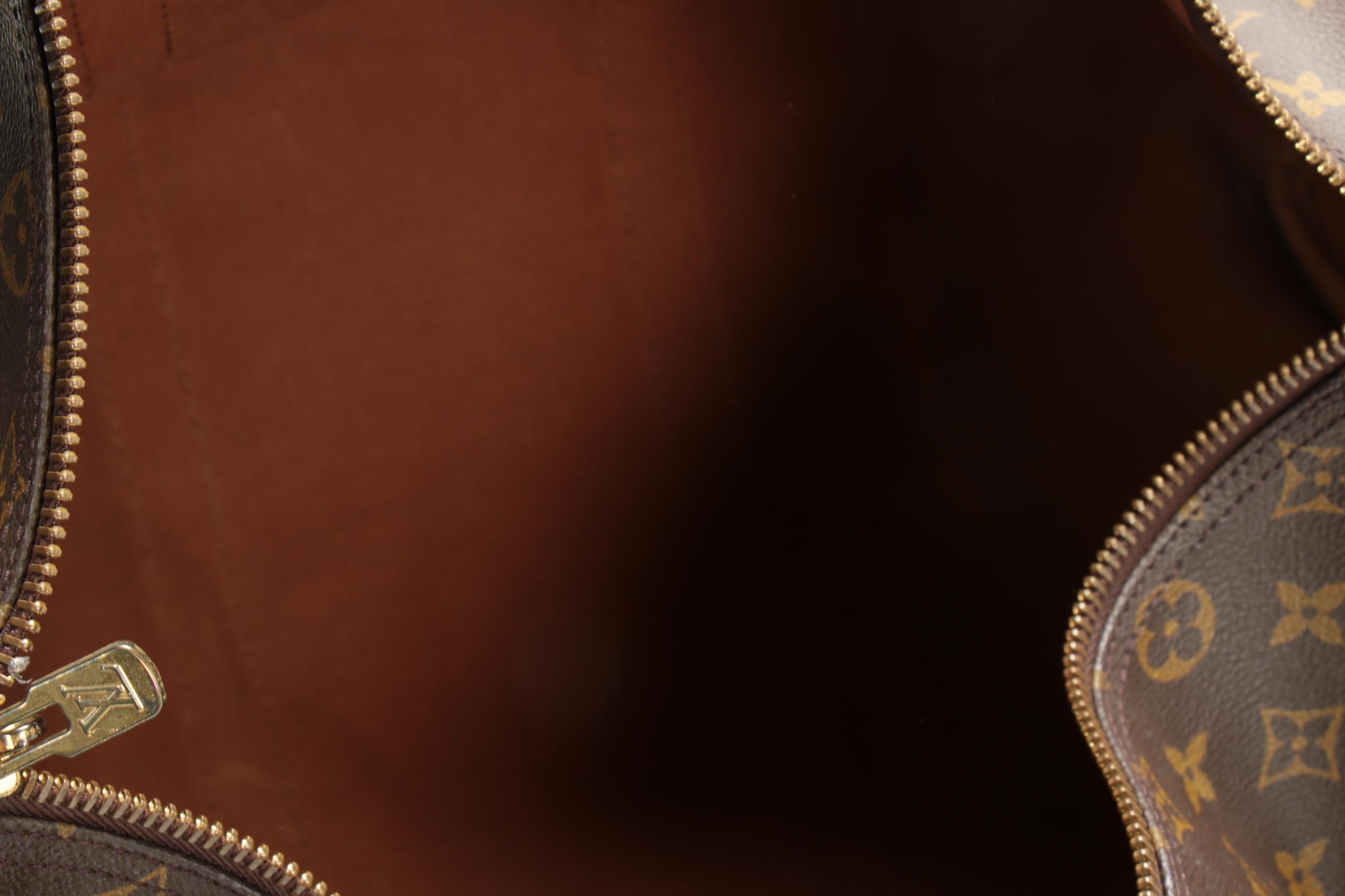 Louis Vuitton Keepall 50 in Monogram Canvas and Vachetta Leather