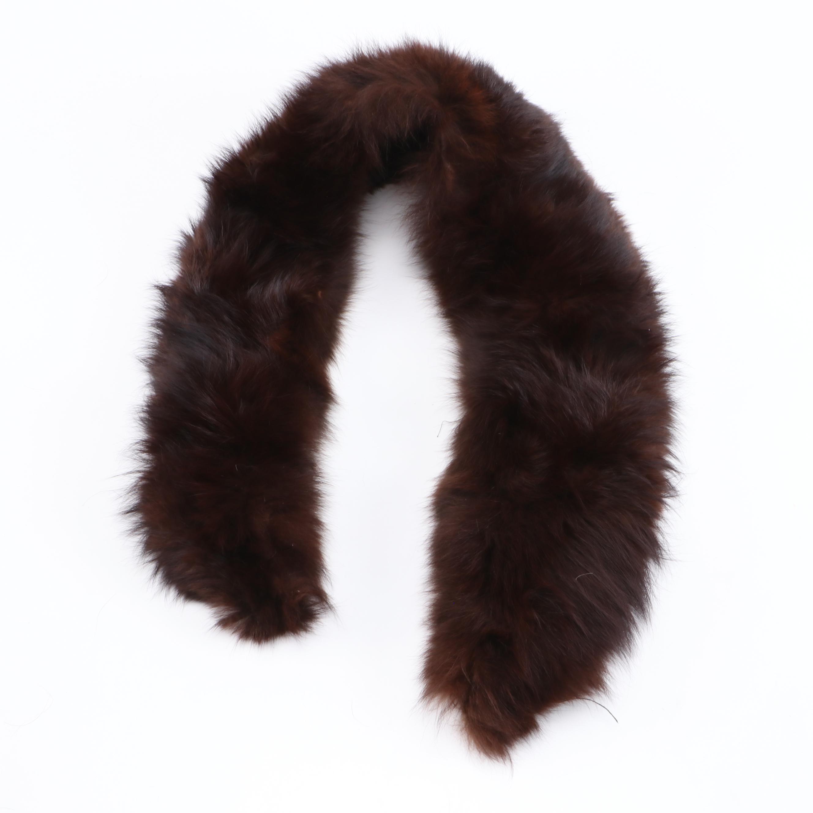 Mink, Fox and Sheared Fur Collars