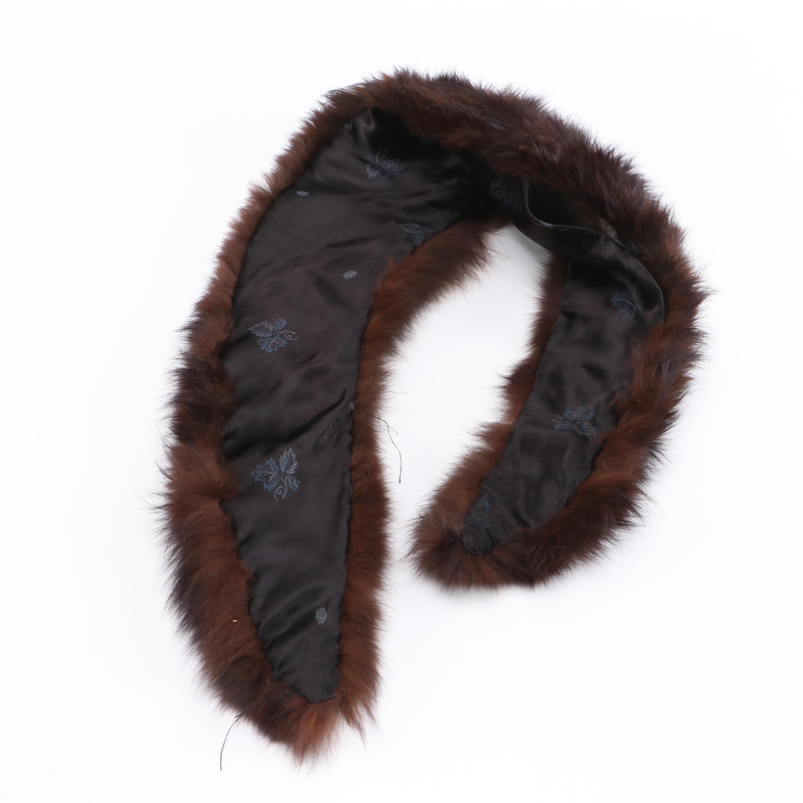 Mink, Fox and Sheared Fur Collars