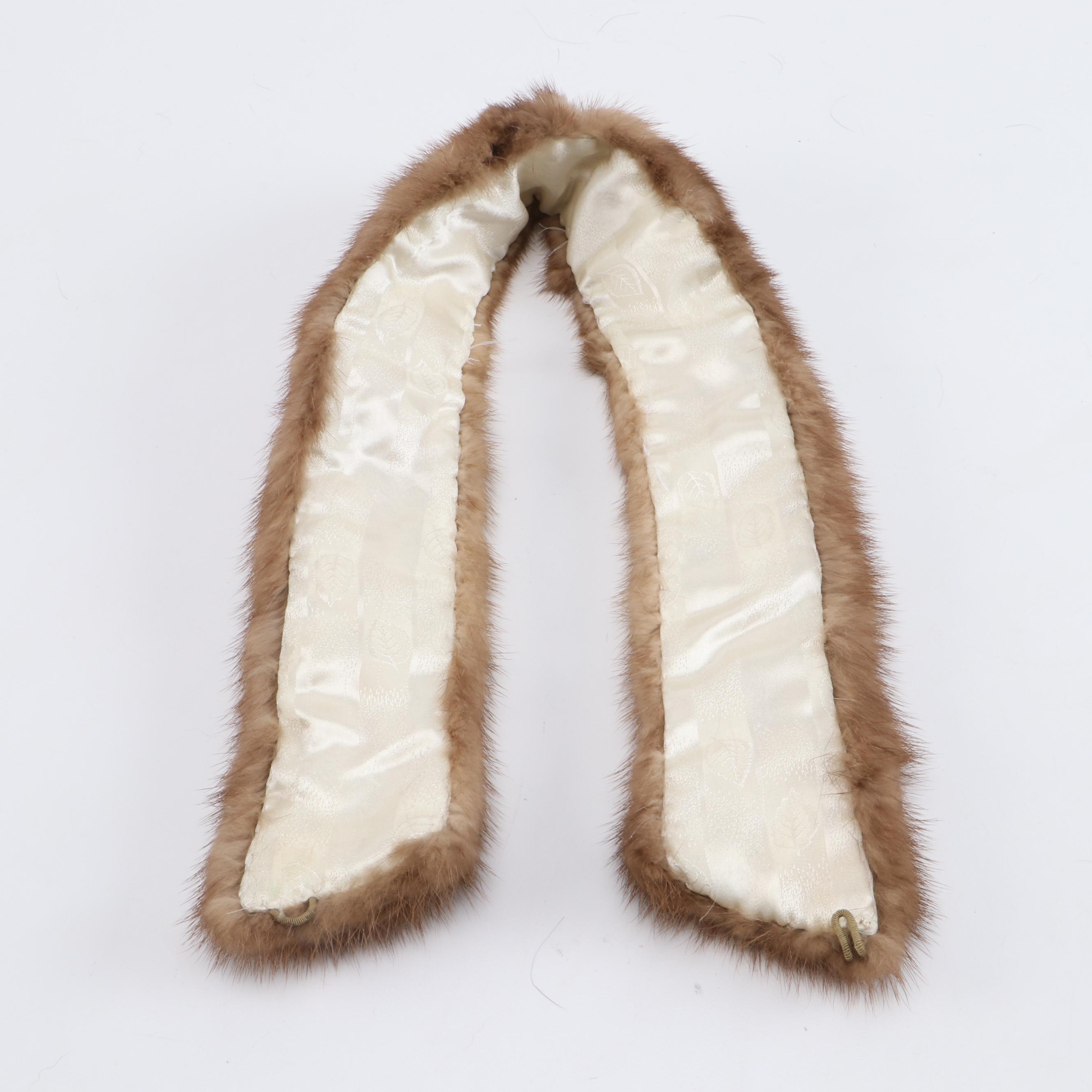 Mink, Fox and Sheared Fur Collars
