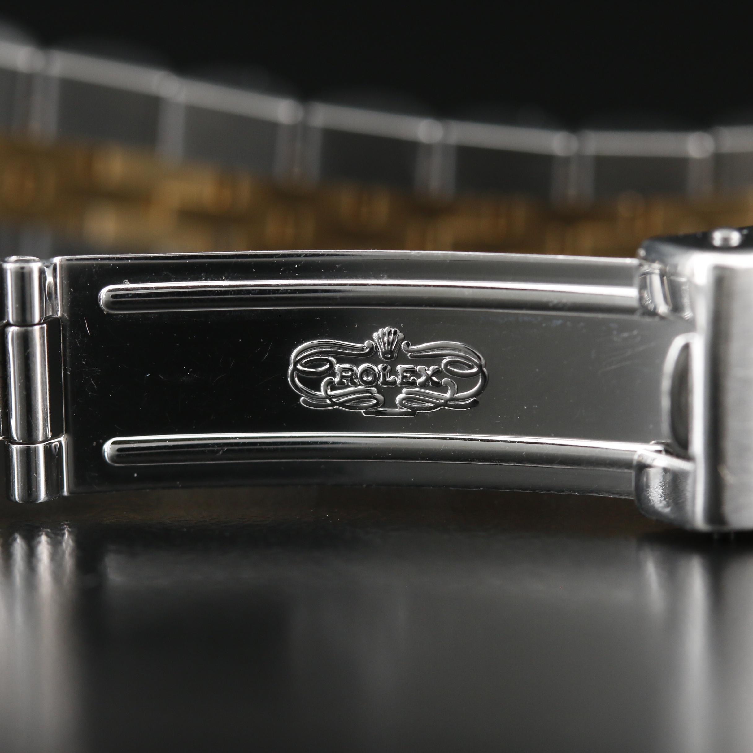 1991 Rolex "Datejust" Factory Diamond Dial and 18K Gold Automatic Watch