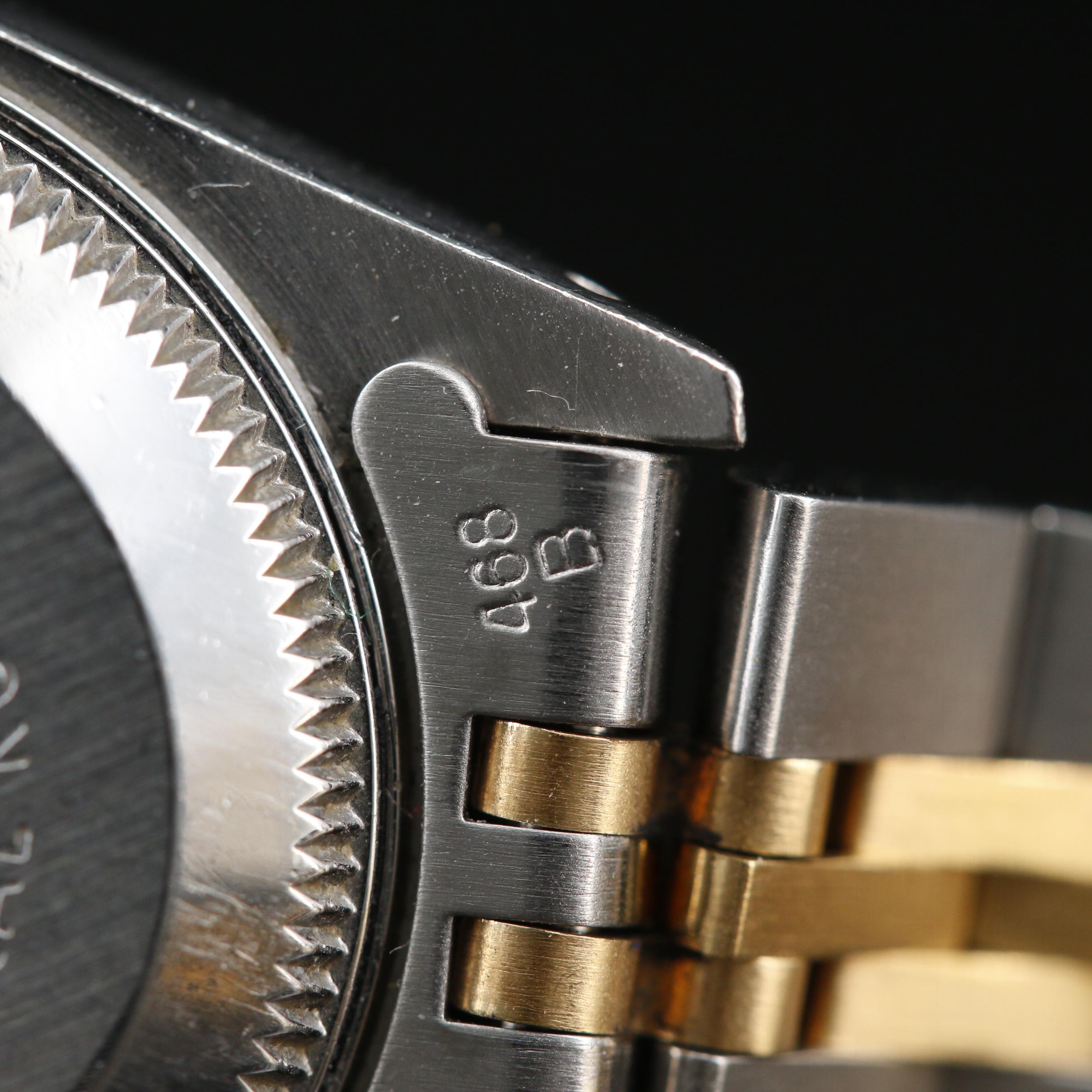 1991 Rolex "Datejust" Factory Diamond Dial and 18K Gold Automatic Watch