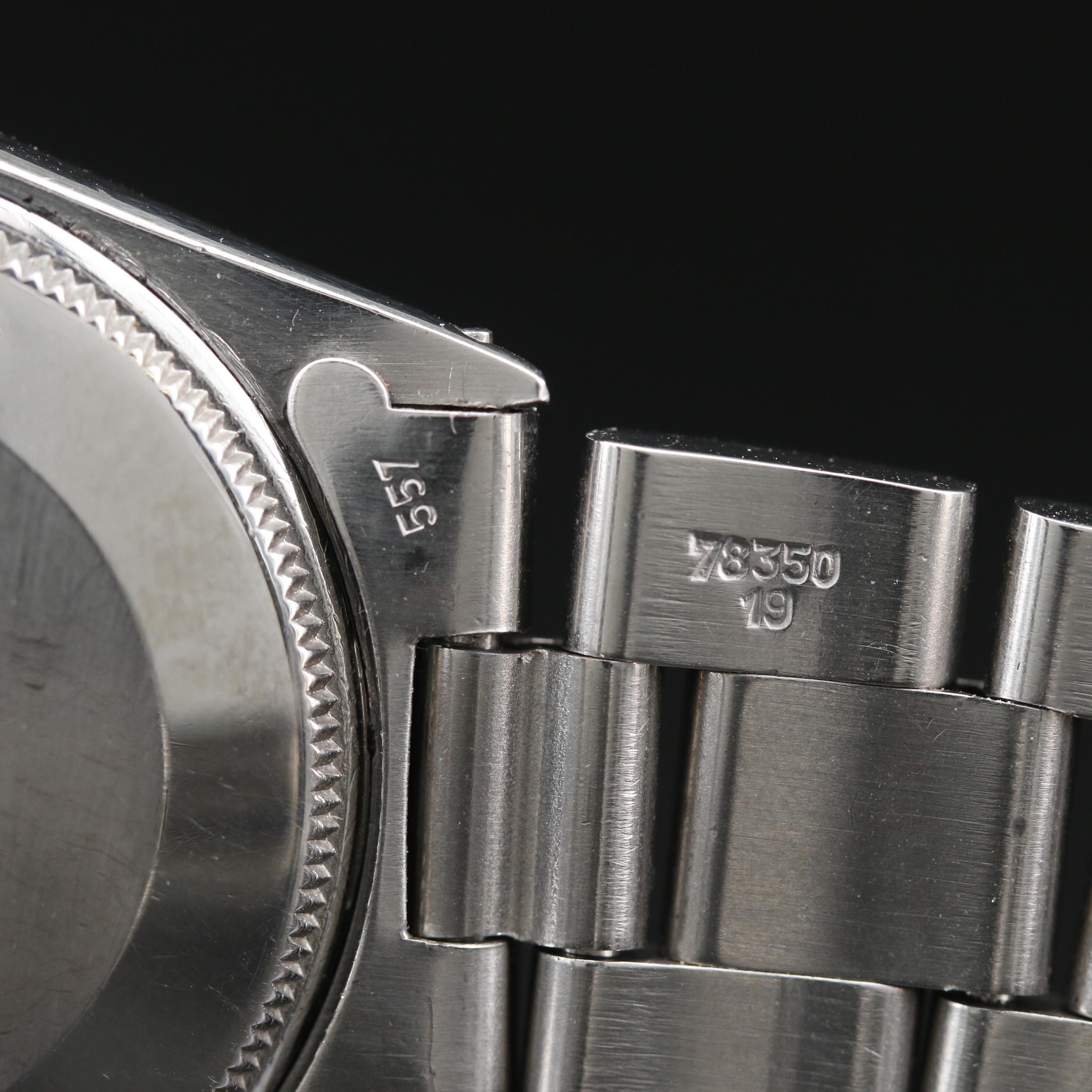 1974 Rolex Air King Stainless Steel Watch