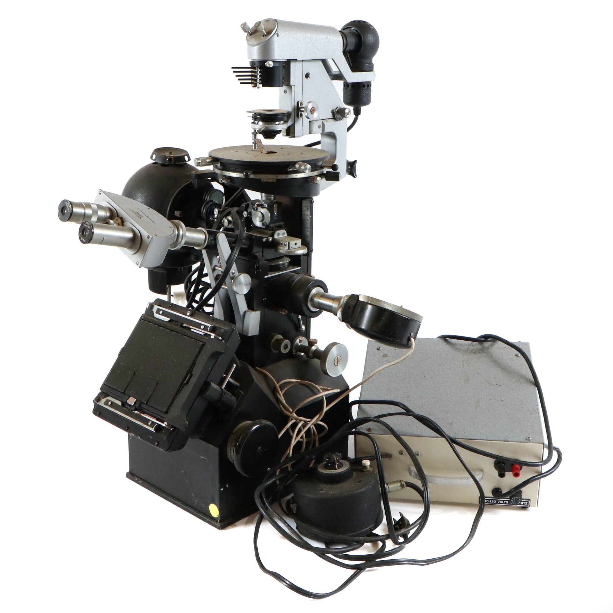 Reichert Metallurgical Microscope and Power Supply