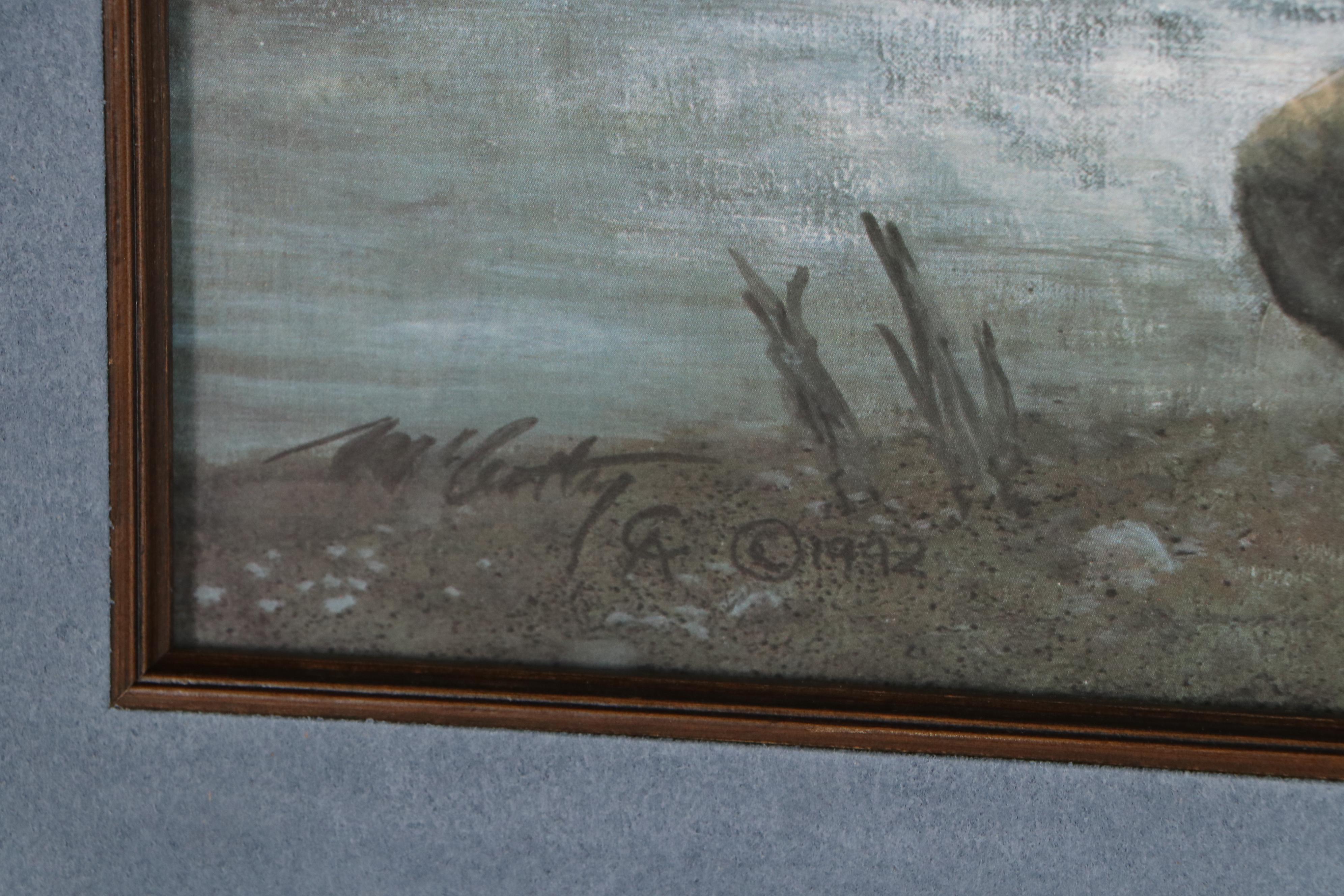 Frank C. McCarthy Offset Lithograph "With Pistols Drawn," 1993