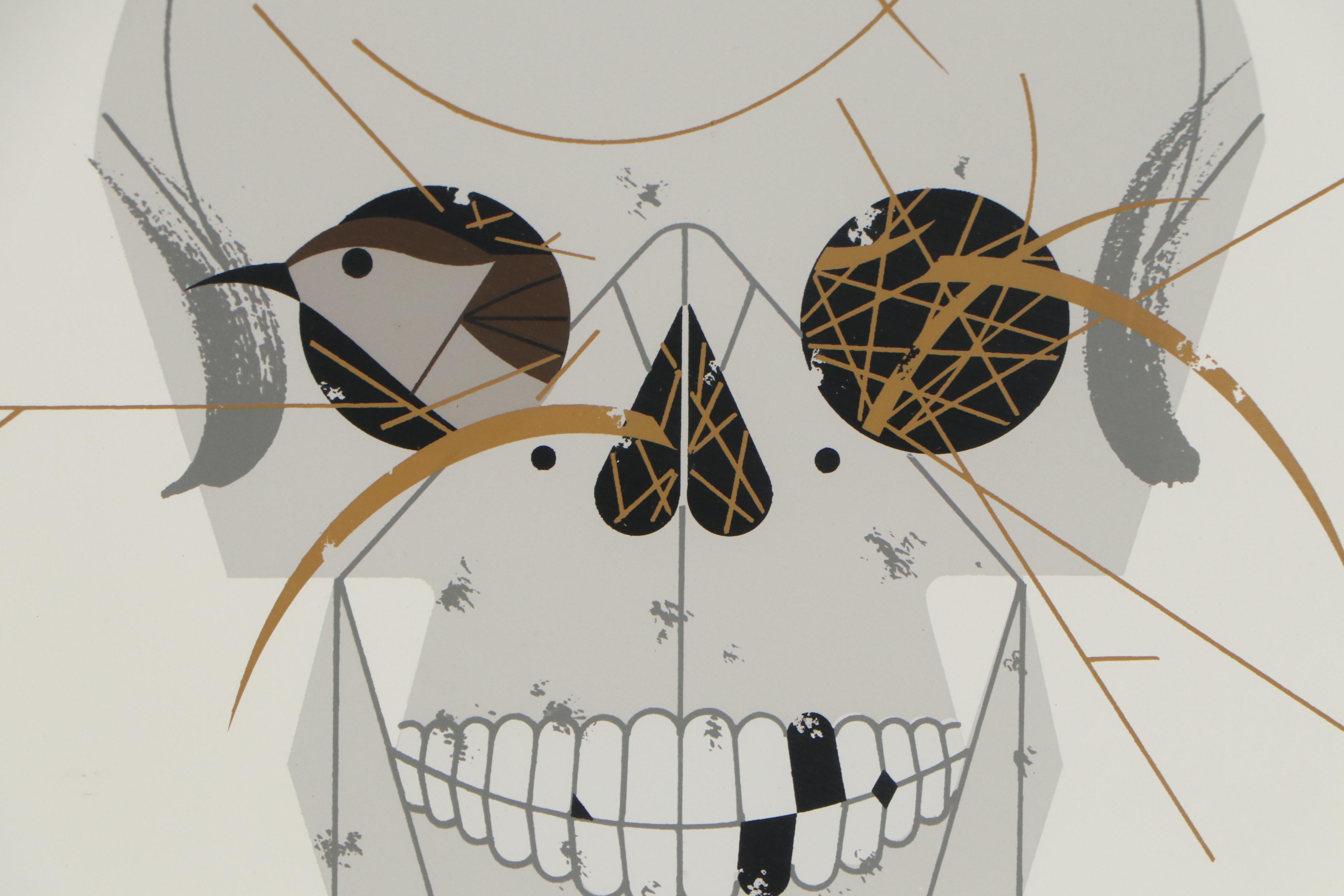 Charley Harper Serigraph "Wrented (House Wrens)", 1968