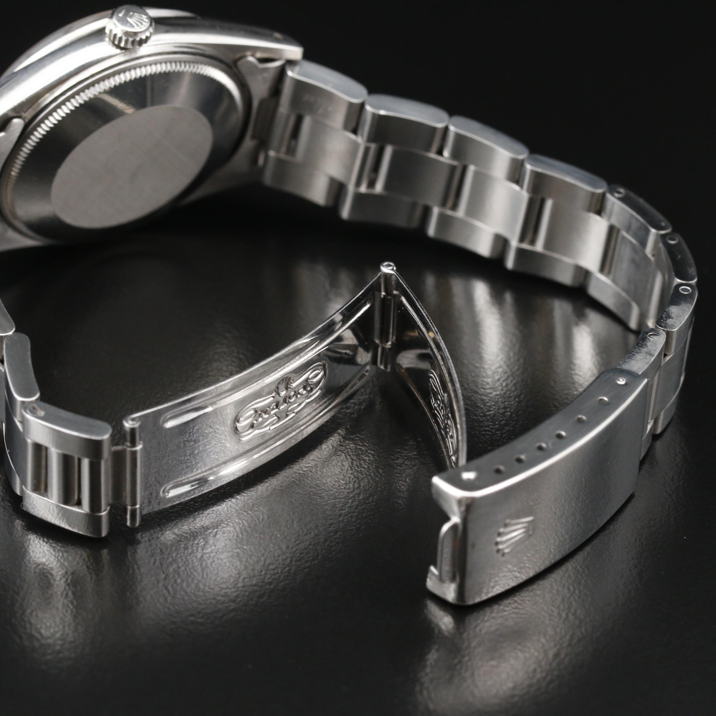 1983 Rolex Oyster Perpetual Date Stainless Steel Automatic Watch