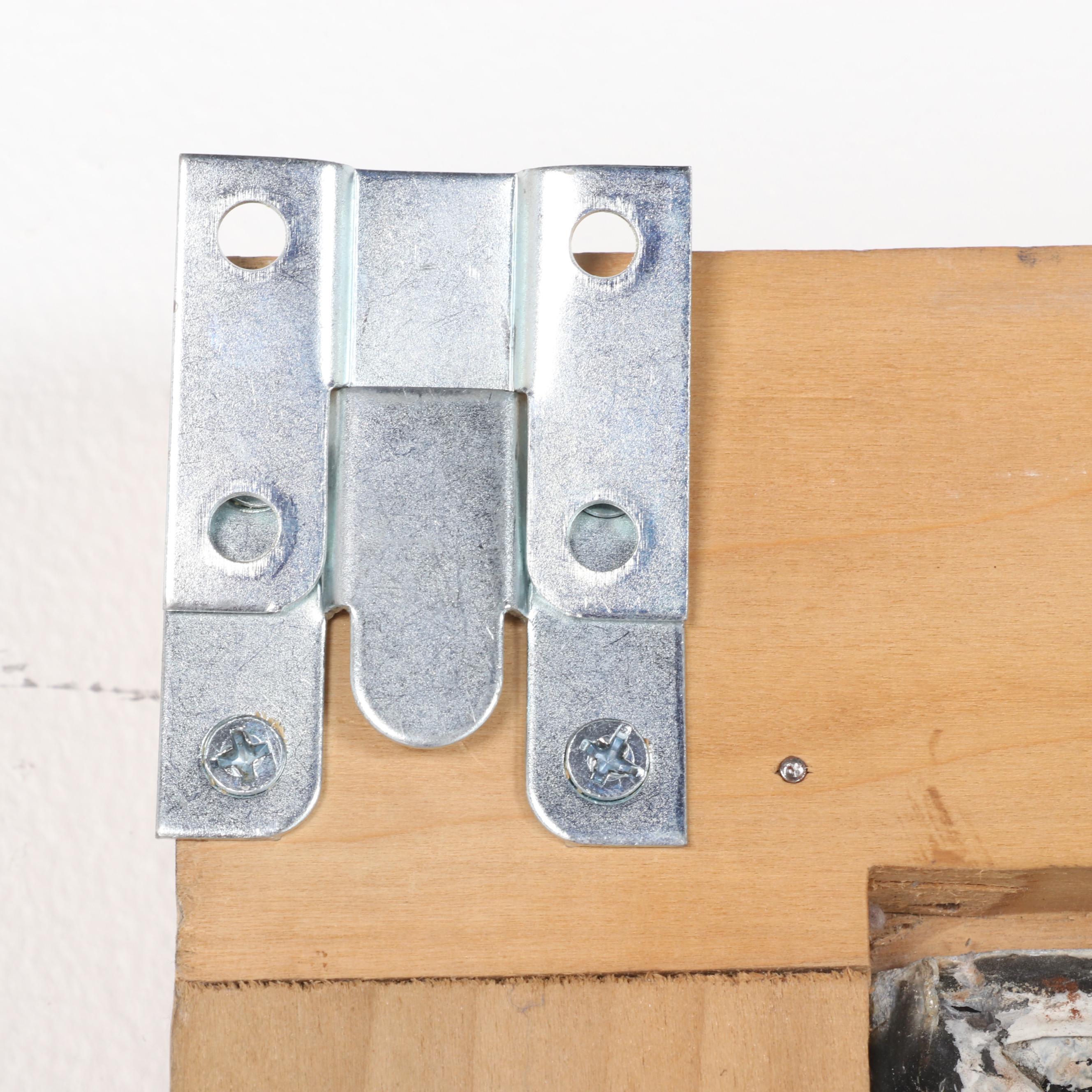 Stained and Slag Glass Famed Hanging Window Panel