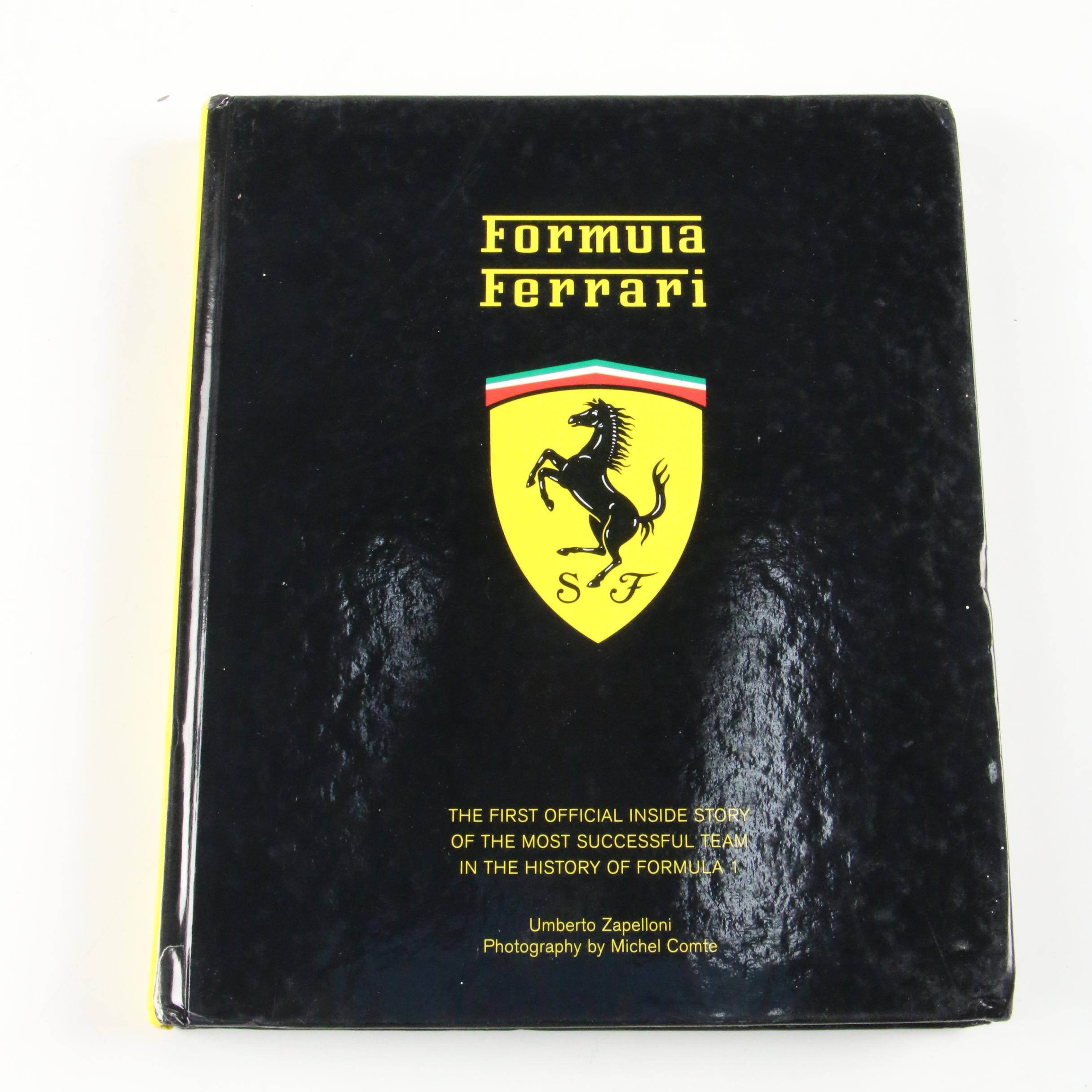 Signed "Ferrari Testa Rossa V-12" by Joel Finn with Other Ferrari Books