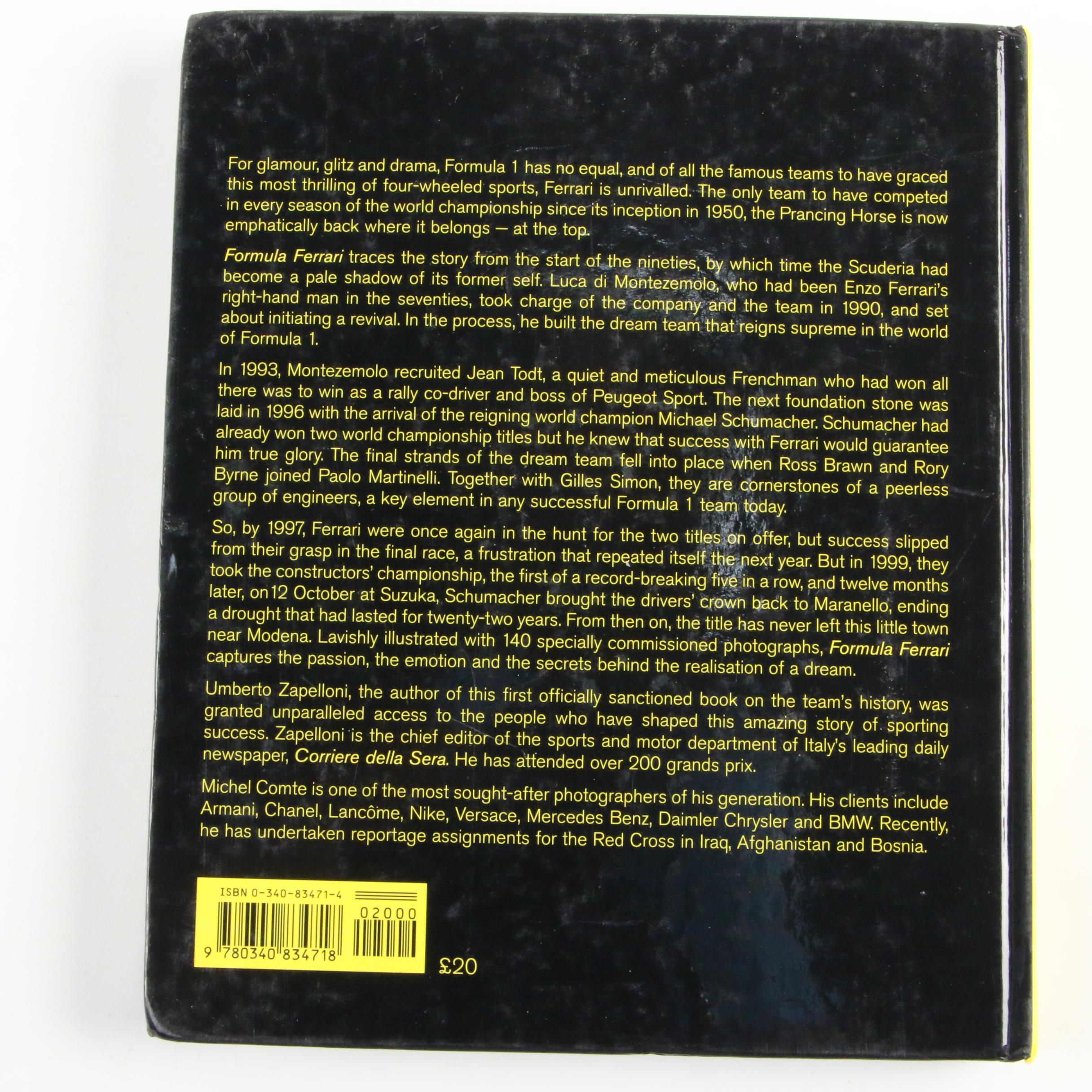 Signed "Ferrari Testa Rossa V-12" by Joel Finn with Other Ferrari Books