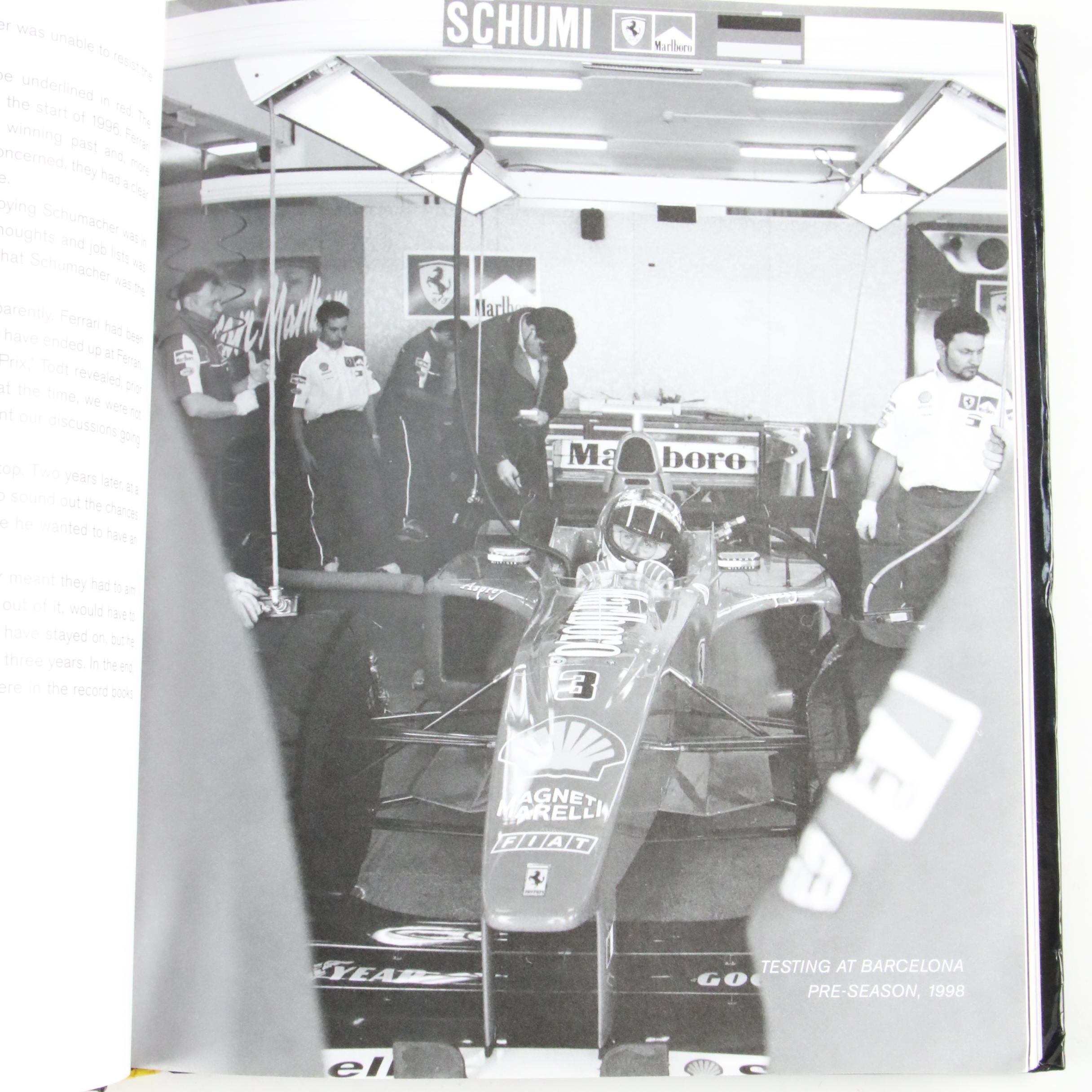 Signed "Ferrari Testa Rossa V-12" by Joel Finn with Other Ferrari Books