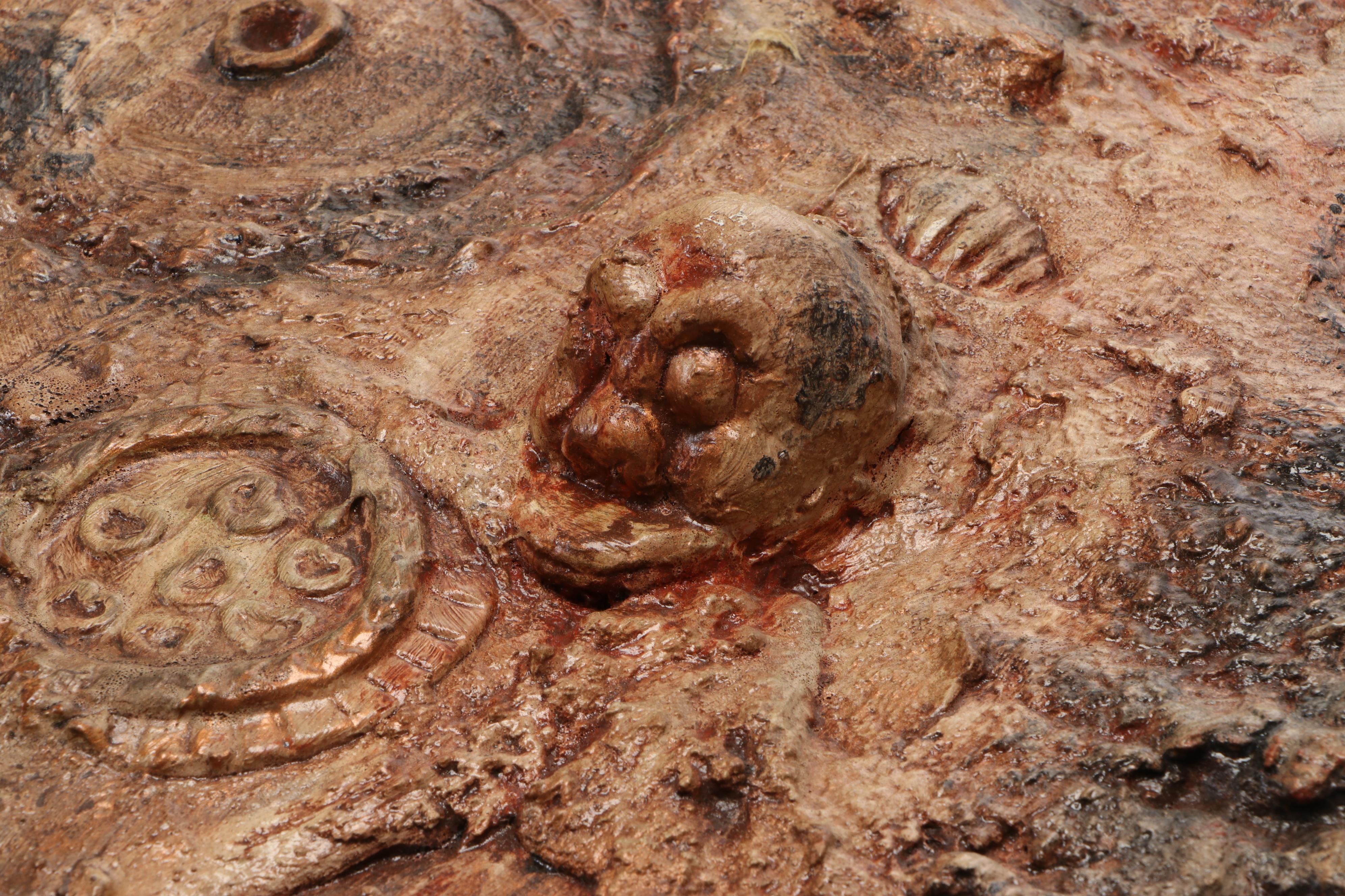 Pearl Schwartz Mixed Media Painting, 20th Century