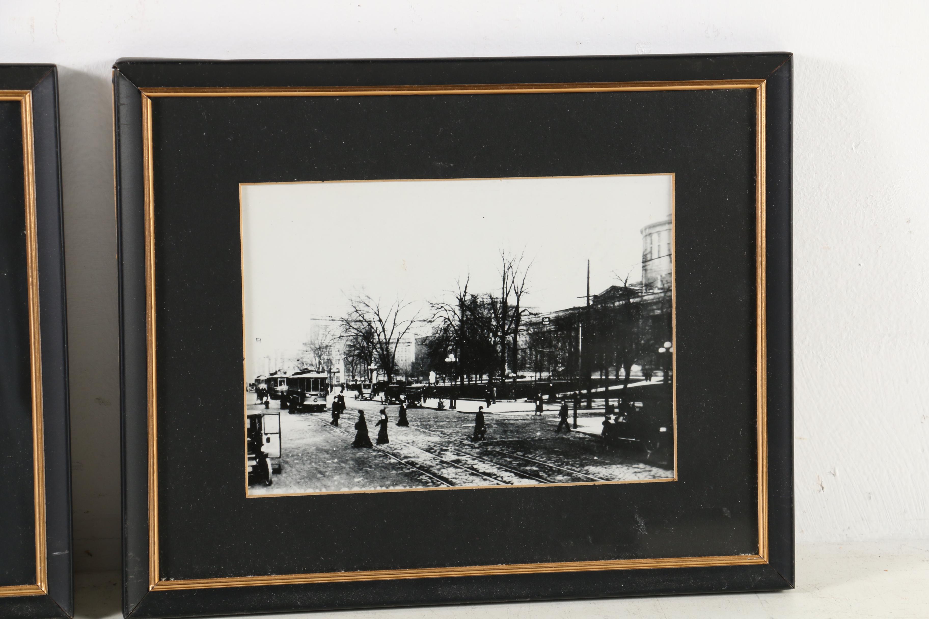Columbus Ohio Trolley Silver Gelatin Photographs