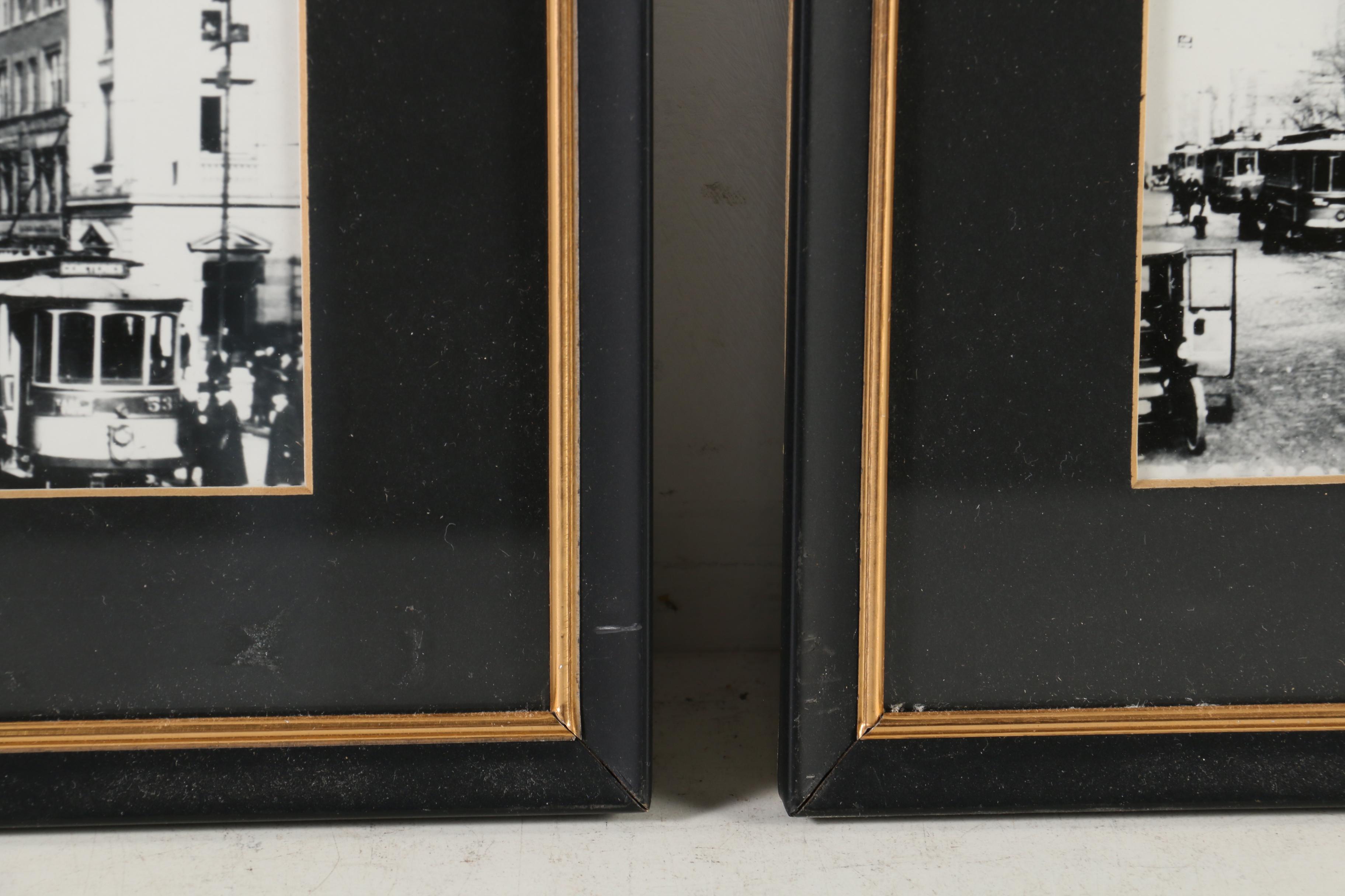 Columbus Ohio Trolley Silver Gelatin Photographs