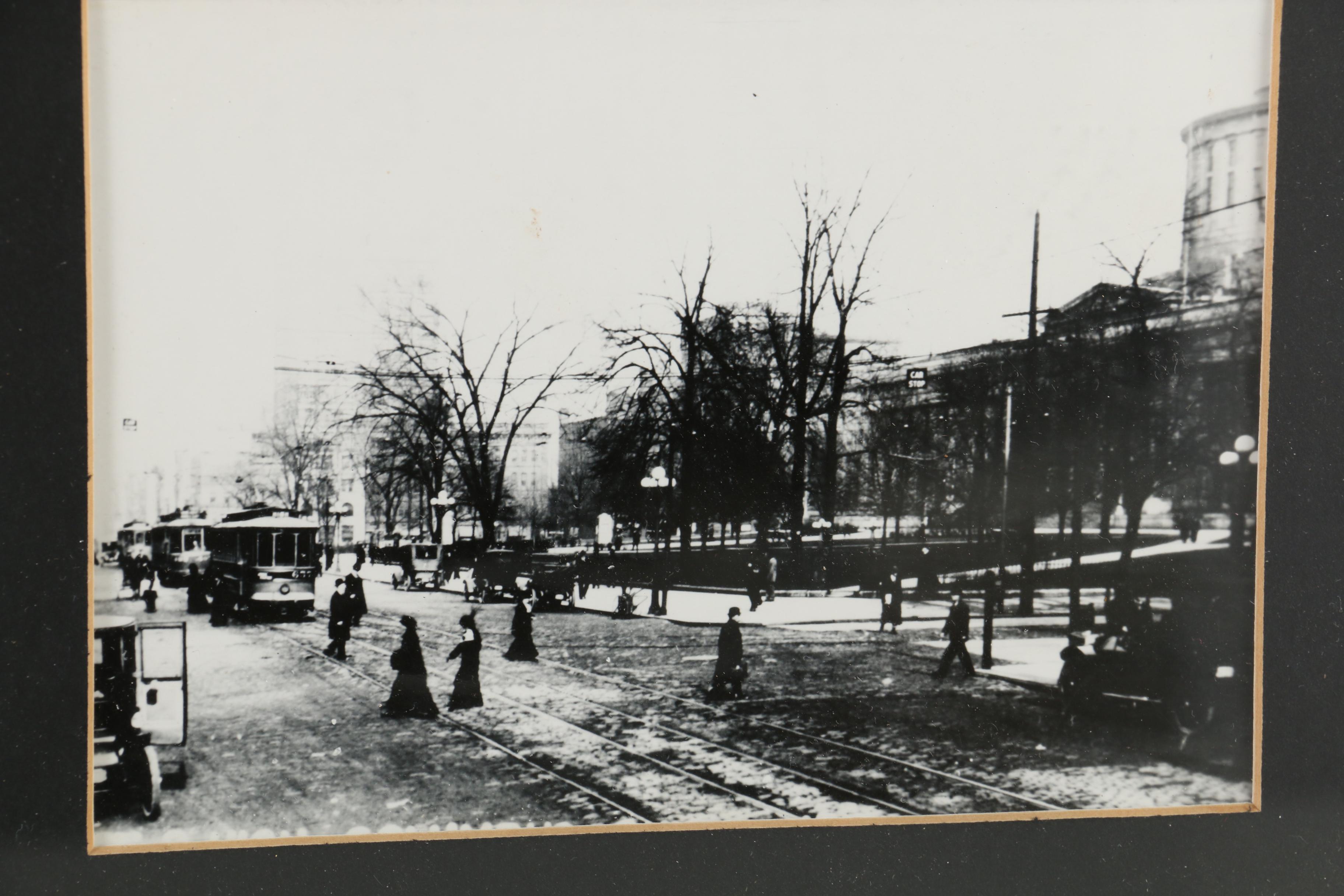 Columbus Ohio Trolley Silver Gelatin Photographs