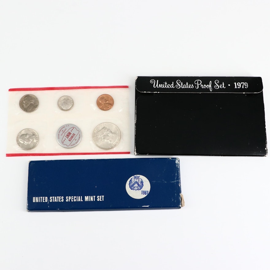 US Mint Uncirculated and Proof Coin Sets