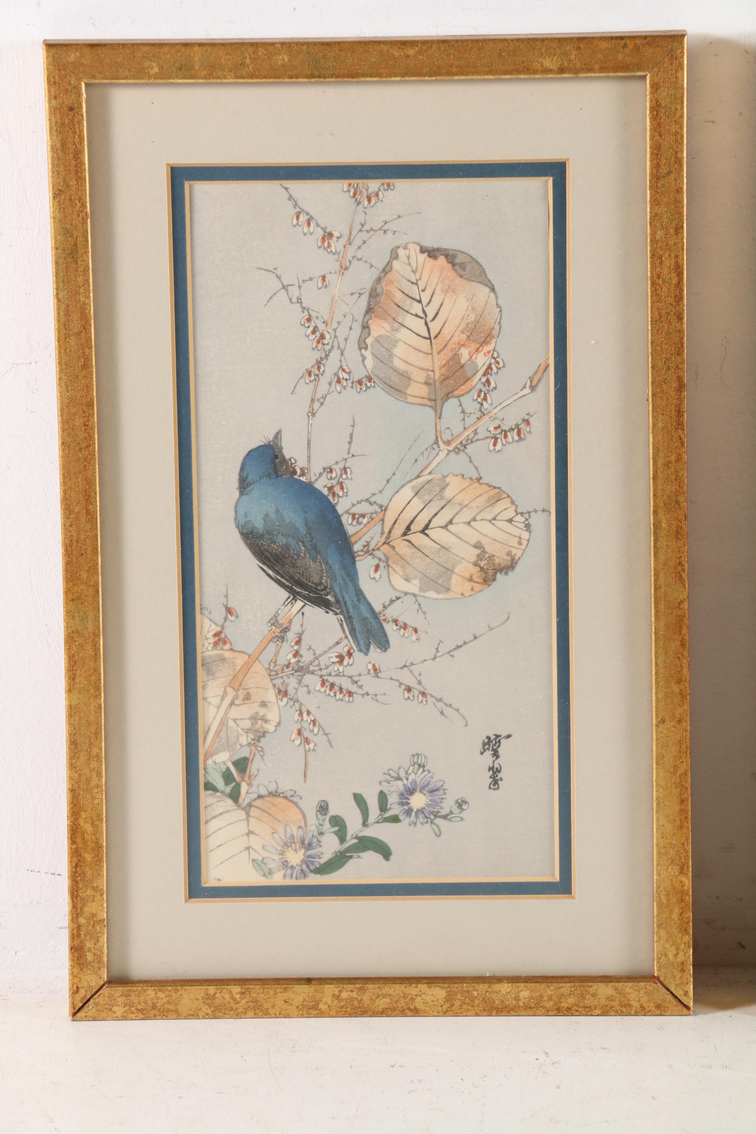 Japanese Bird Woodblock Prints
