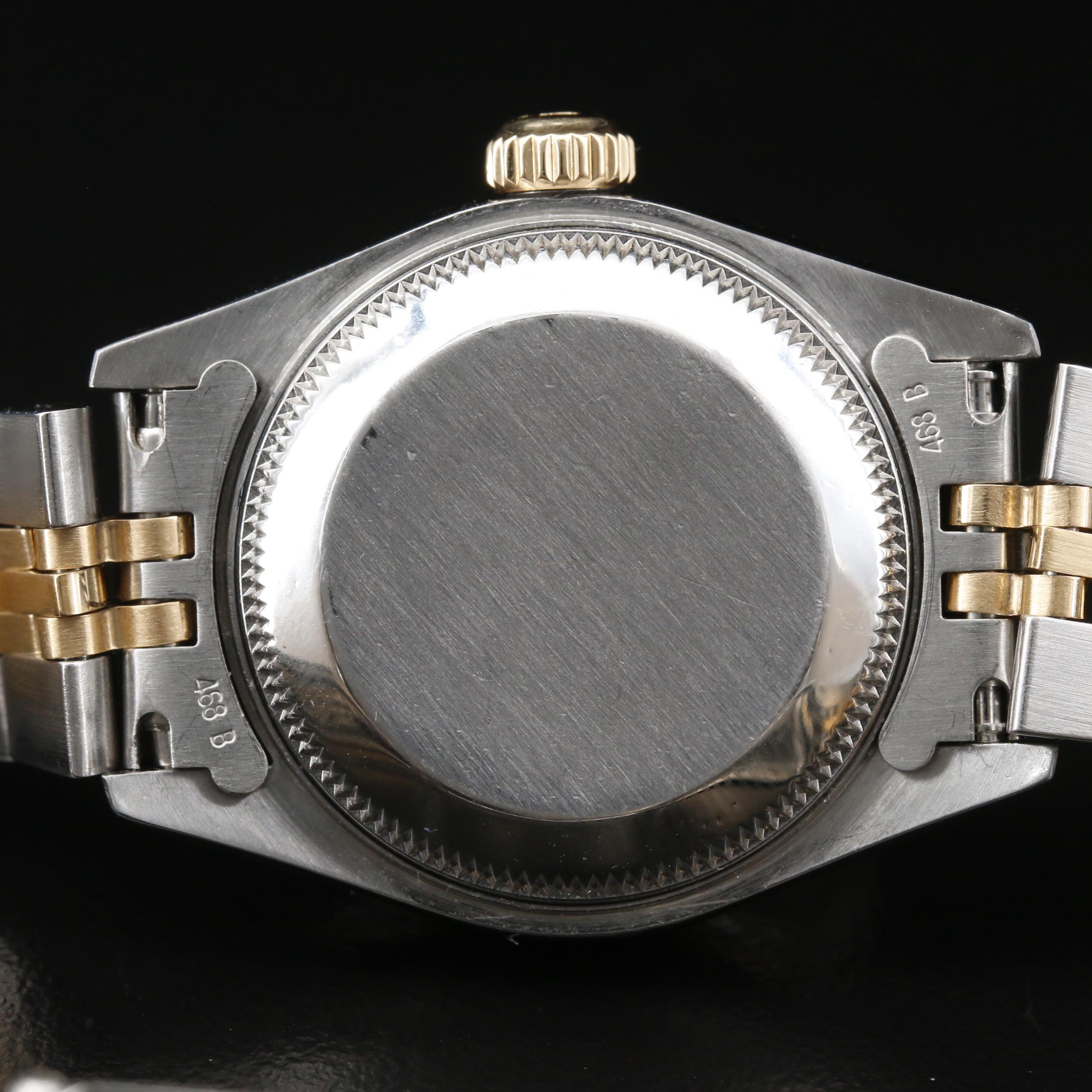 1997 Rolex Datejust Jubilee Dial 18K and Stainless Steel Automatic Watch