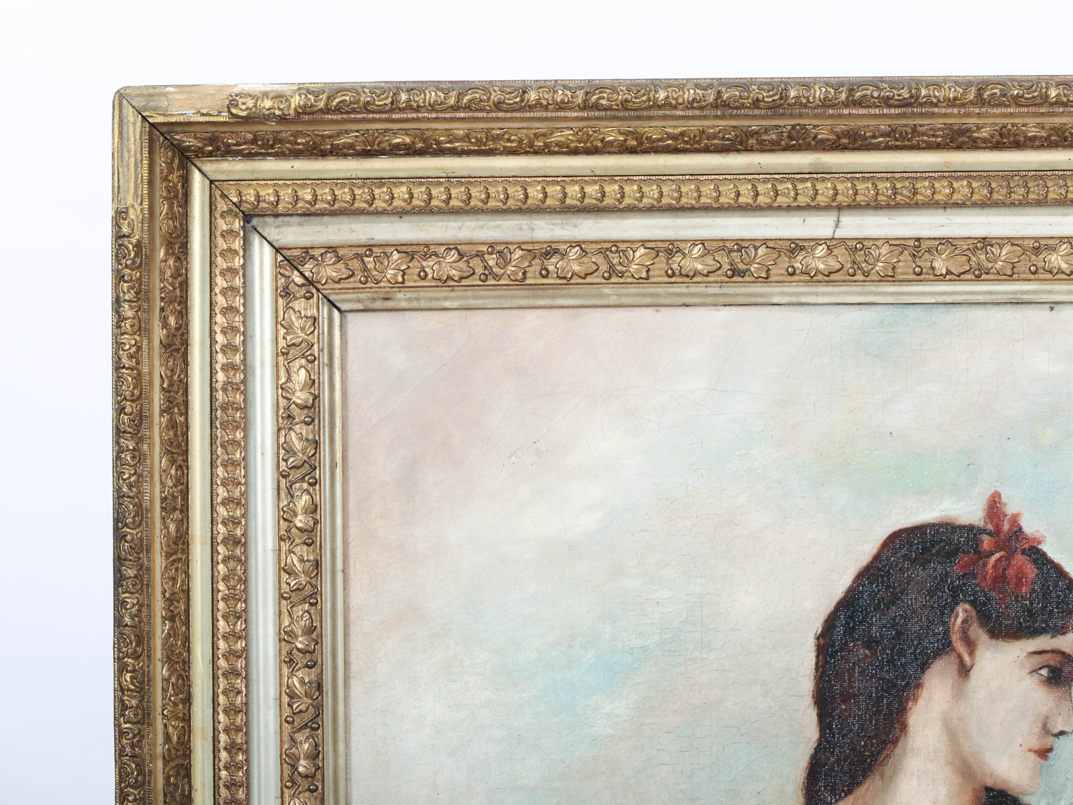 Oil Painting after Jules-Joseph Lefebvre "Graziella"