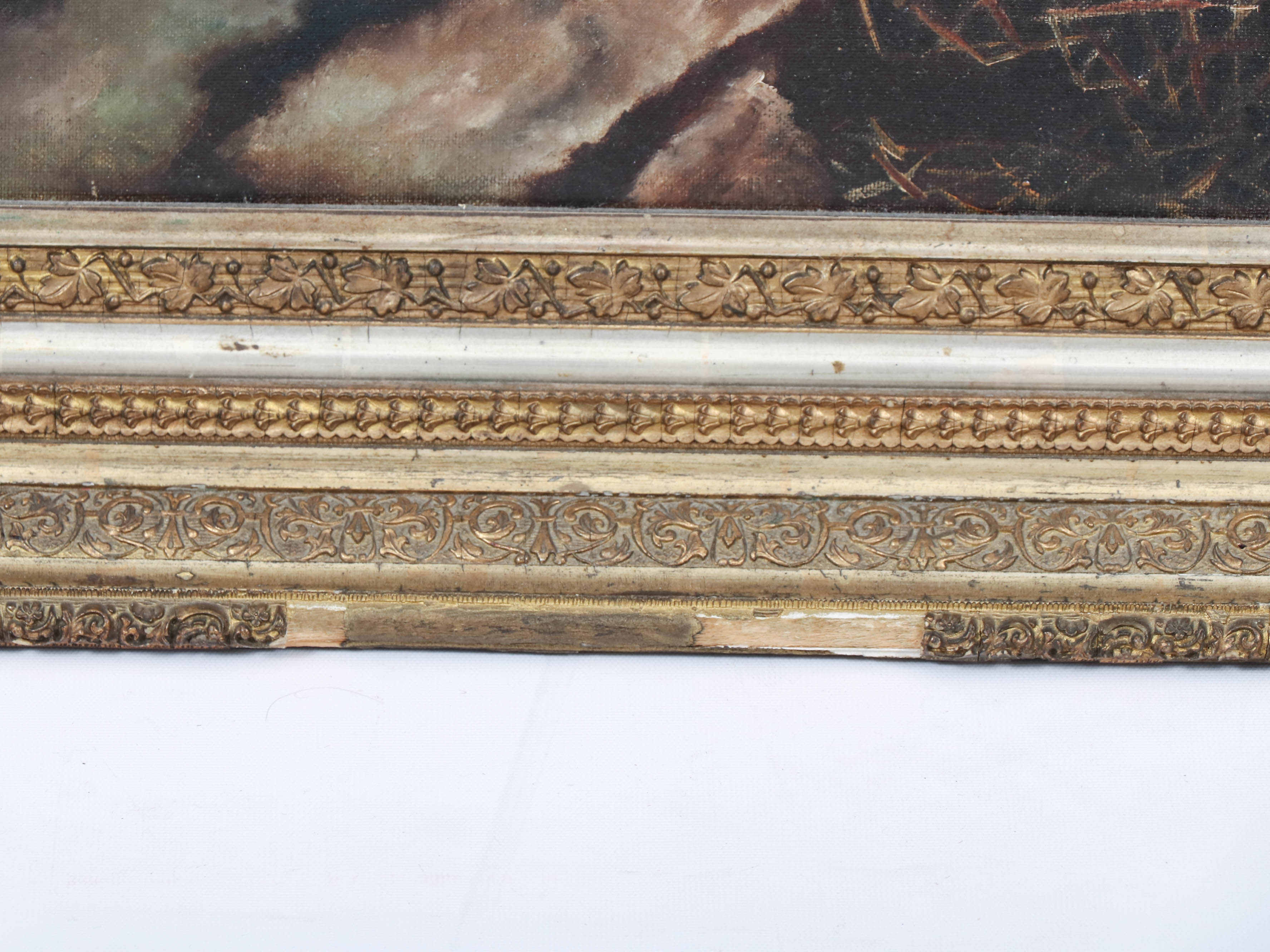 Oil Painting after Jules-Joseph Lefebvre "Graziella"