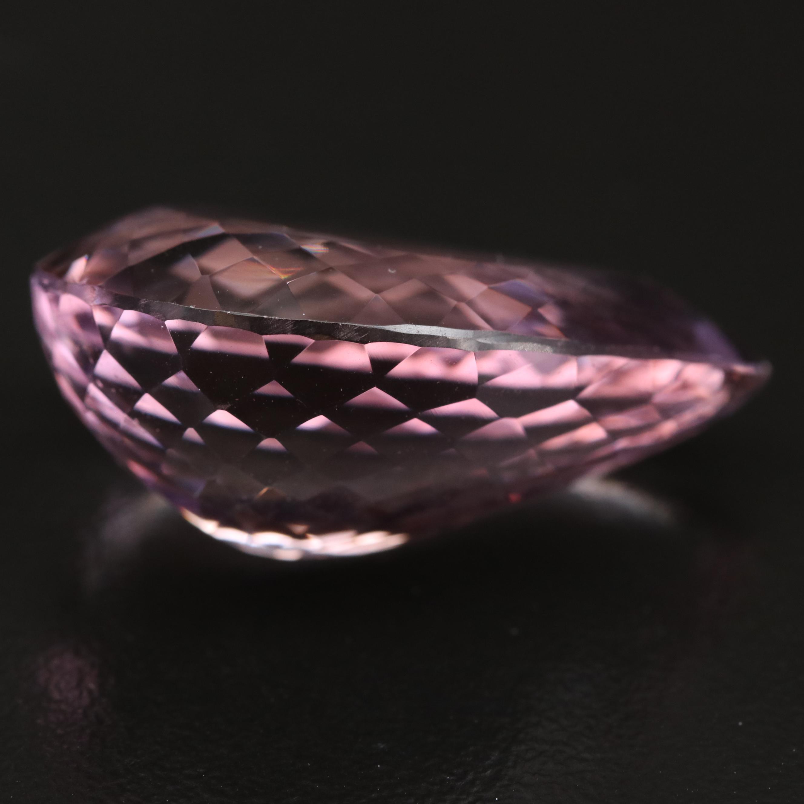 Loose 42.86 CT Pear Faceted Ametrine