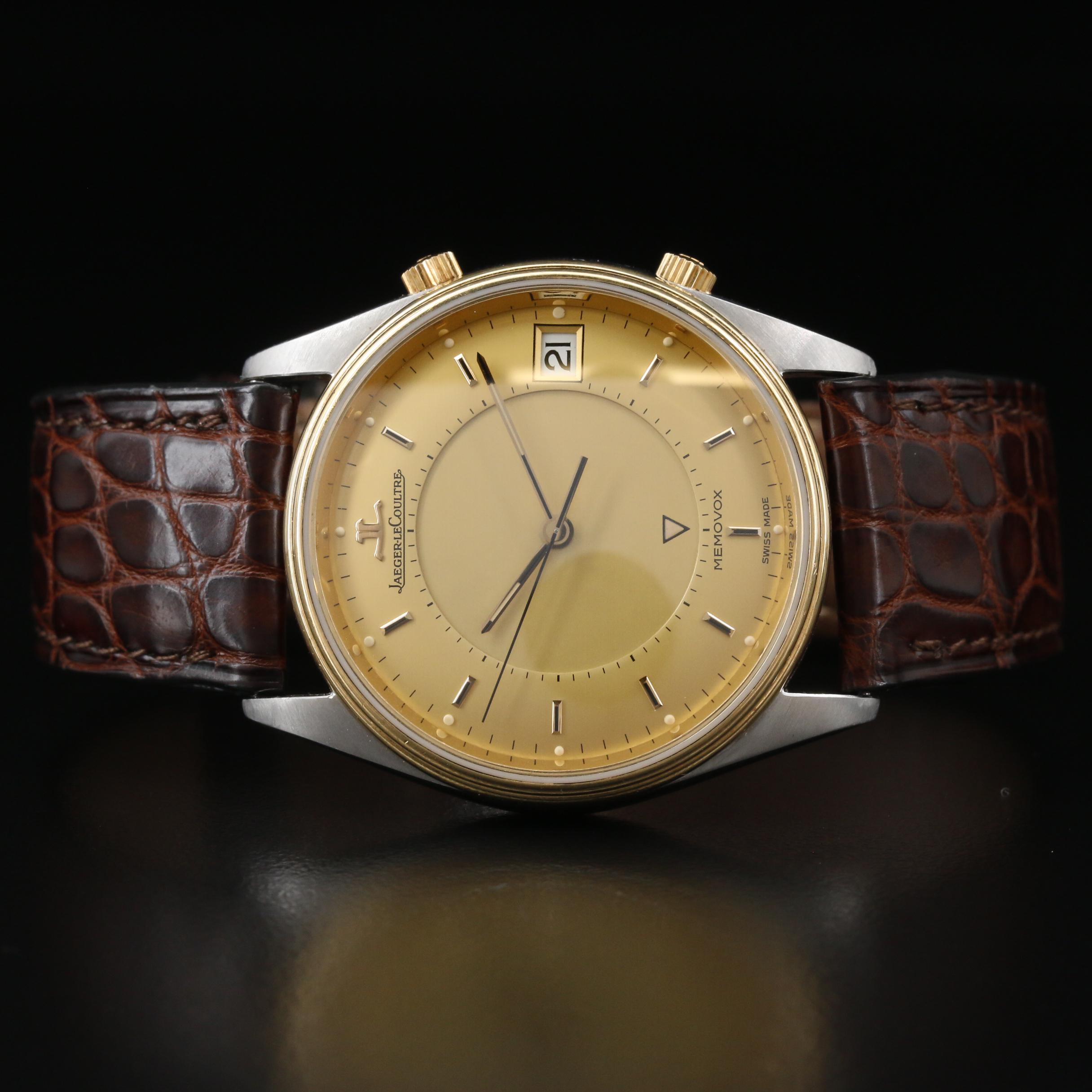 Jaeger-LeCoultre Memovox Jubilee 150 Anniversary 18K and Stainless Steel Watch