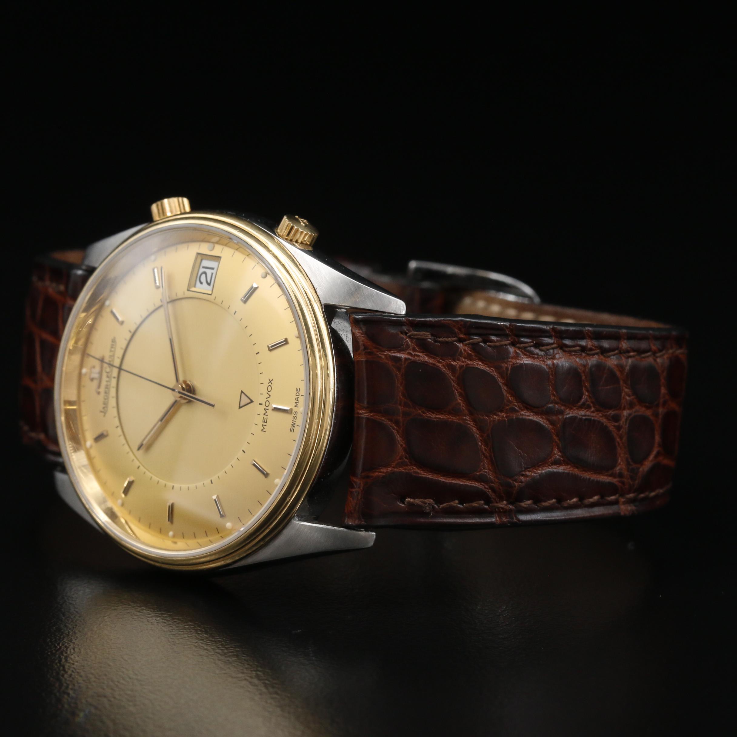 Jaeger-LeCoultre Memovox Jubilee 150 Anniversary 18K and Stainless Steel Watch