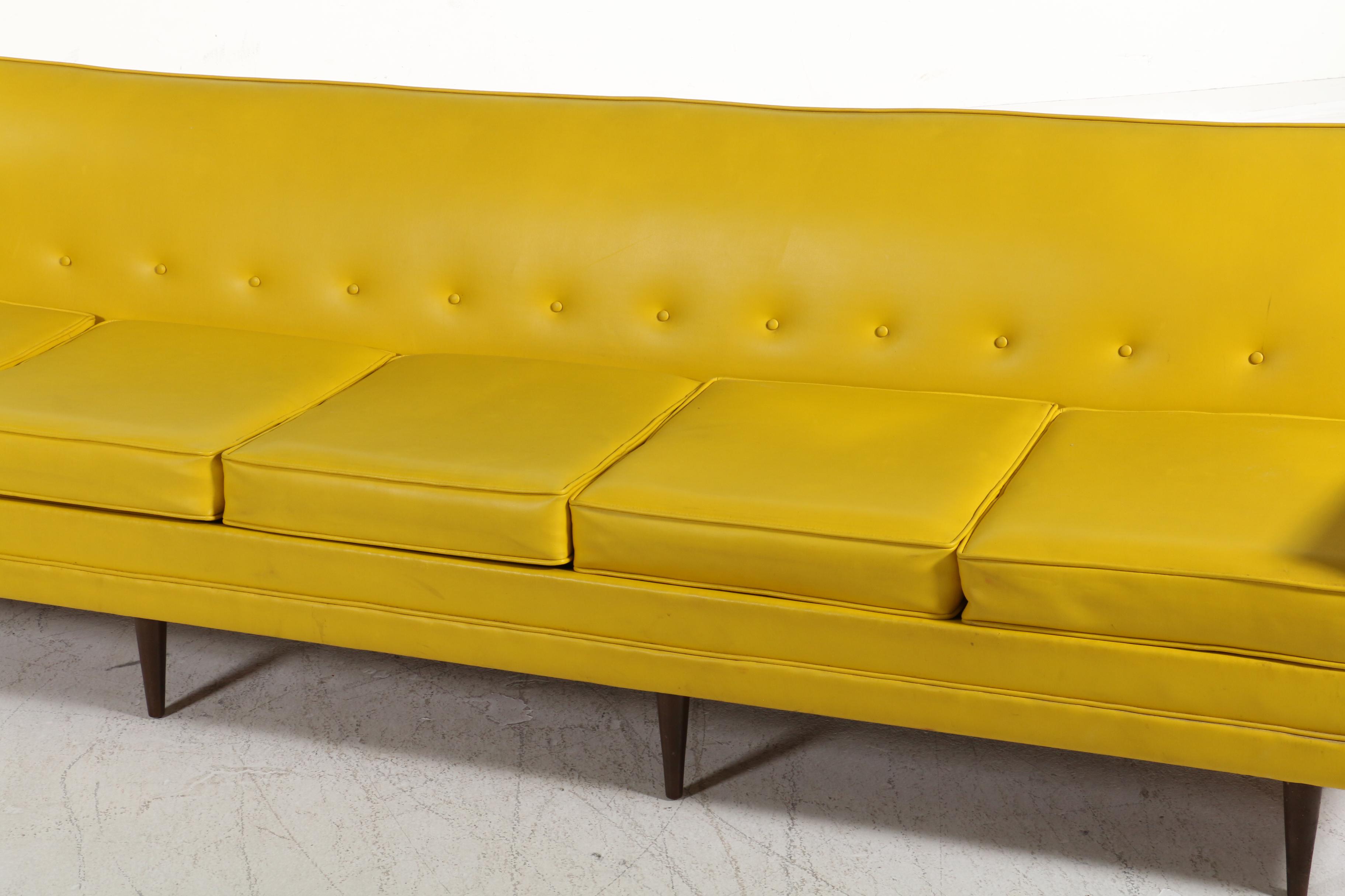 Kroehler Avant Designs Mid Century Modern Sofa